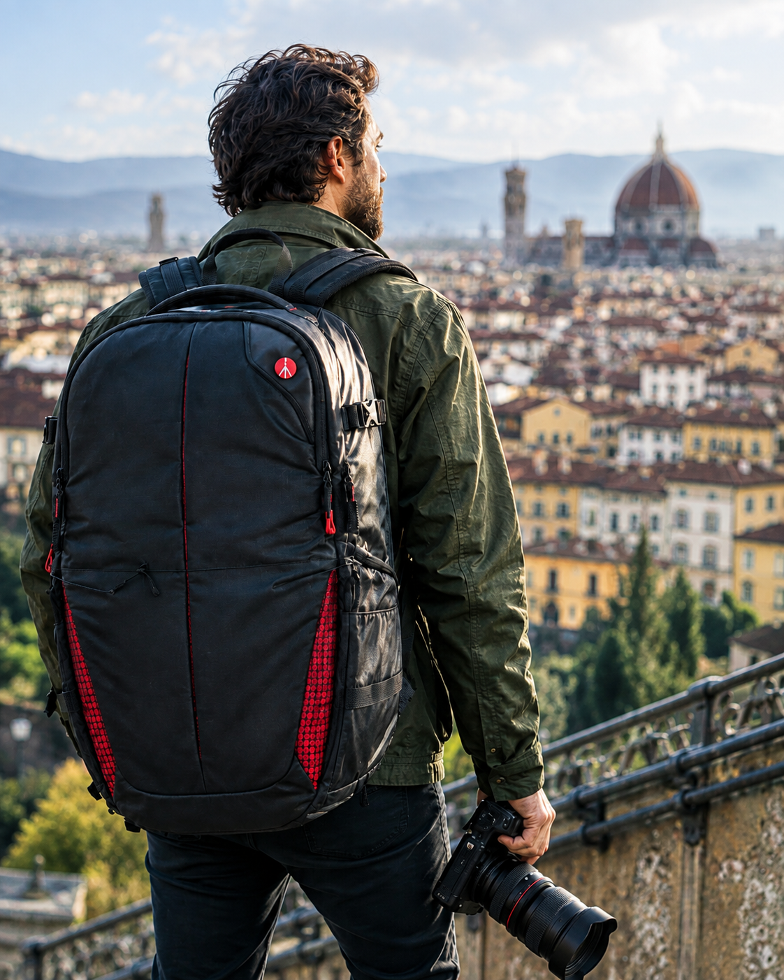 Manfrotto Prolight Redbee 310 Professional Backpack with Secure Rear Access
