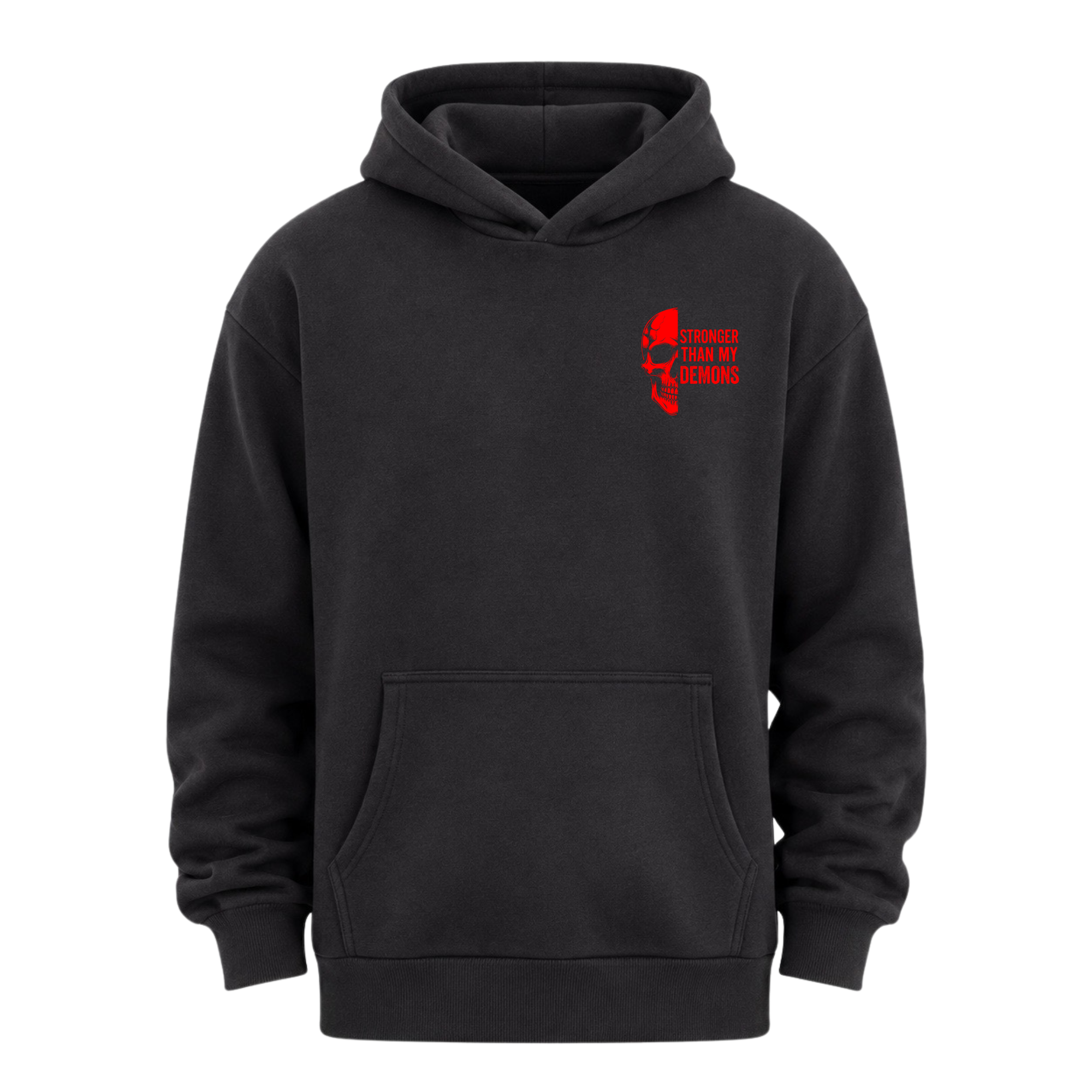 Black and Red Hoodie