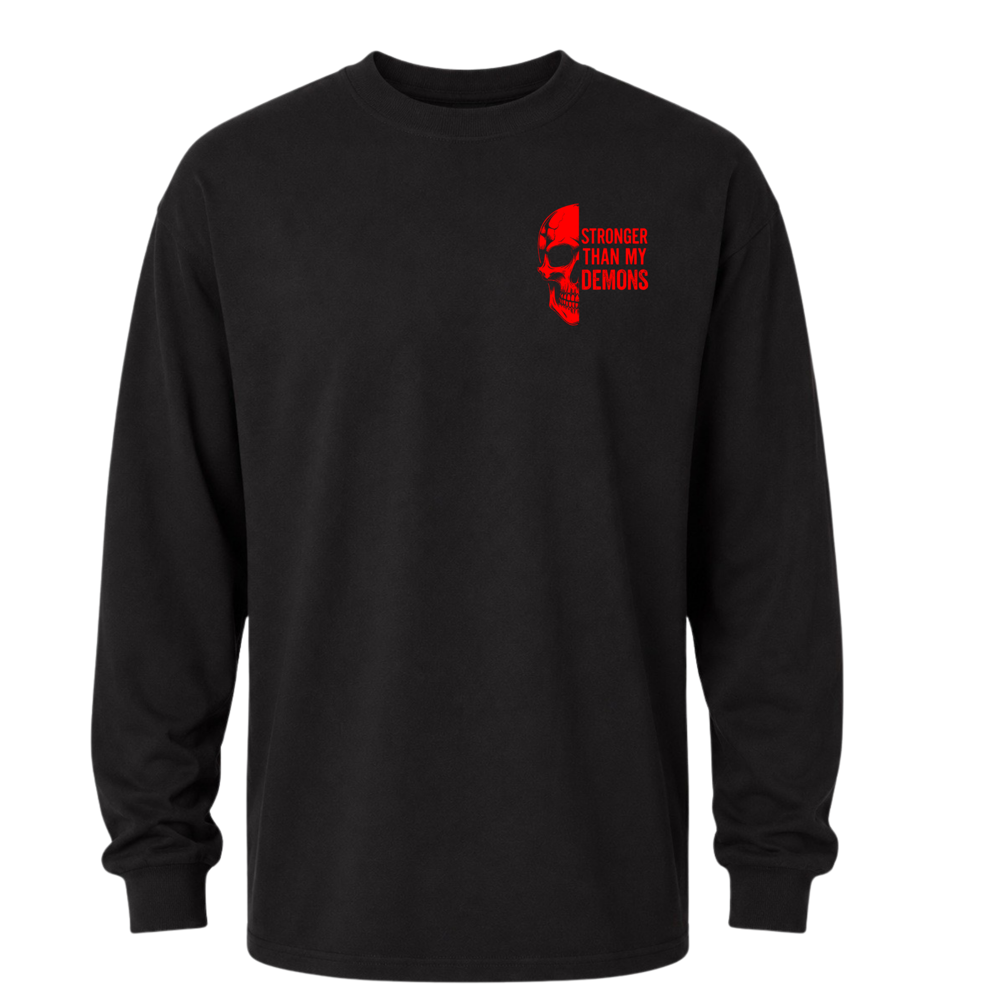 Black and Red Long Sleeve