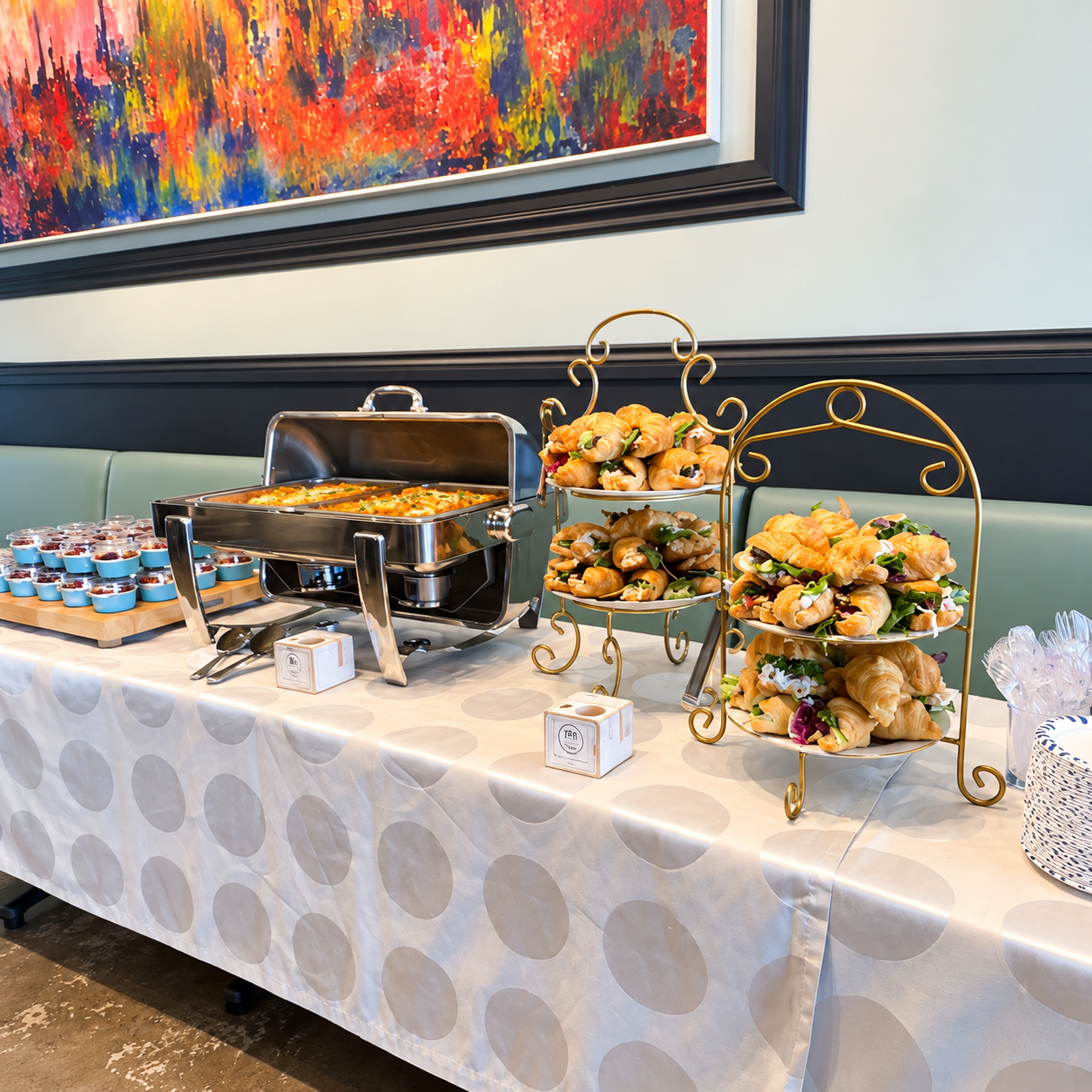 Croissant buffet