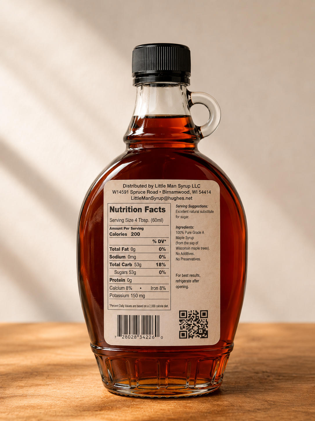 Pure Wisconsin Maple Syrup Bottle BAck view.png