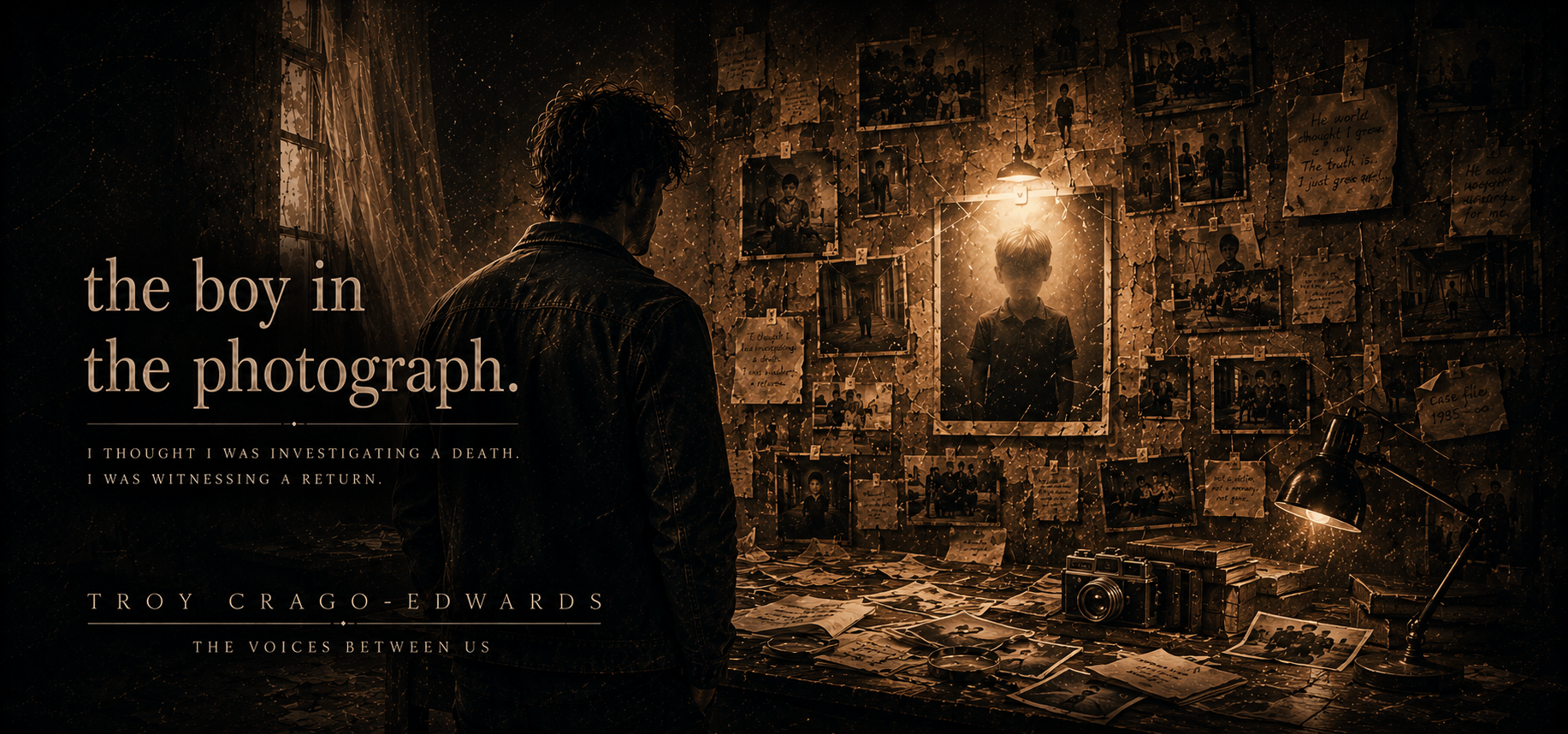 the boy in the photograph