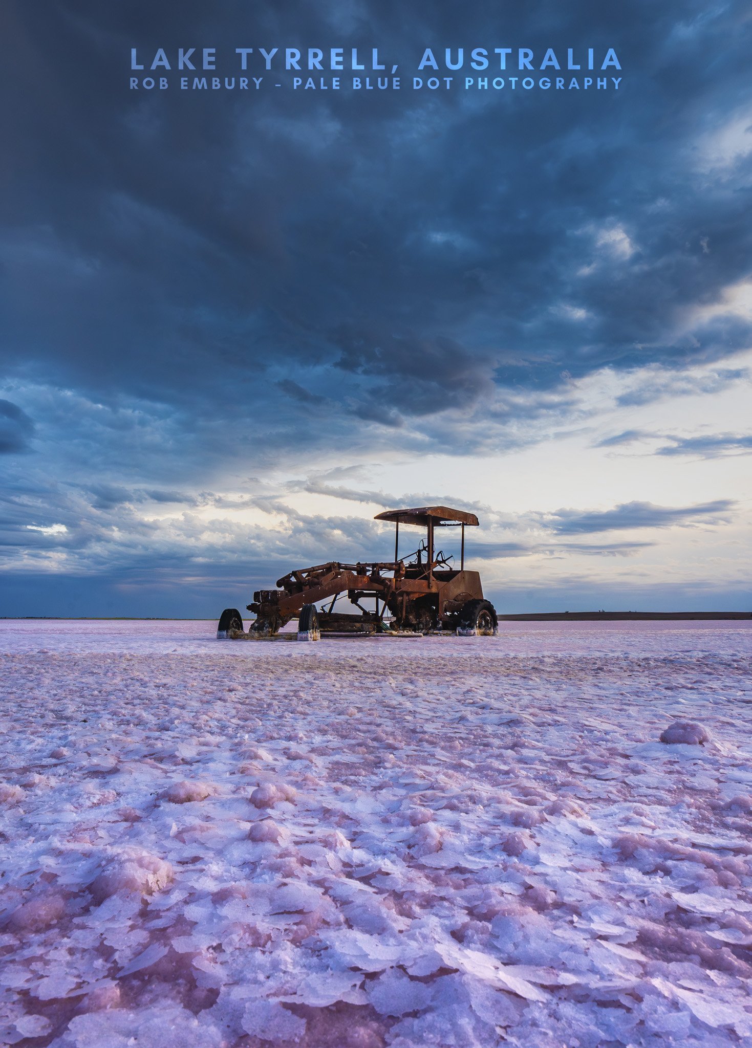 Lake Tyrrell Pink Salt Grader.jpg