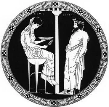 The Oracle of Delphi.