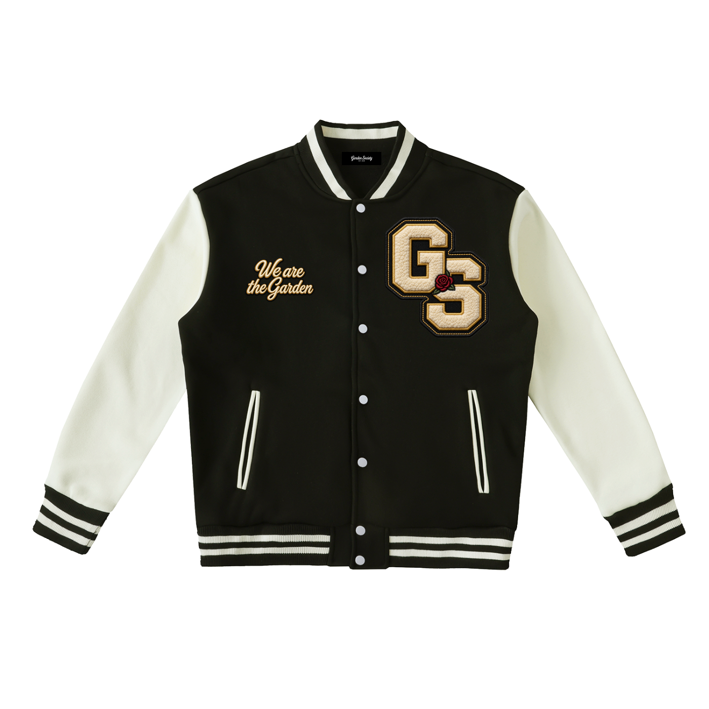 Garden Society Signature Two-Tone Varsity Jacket