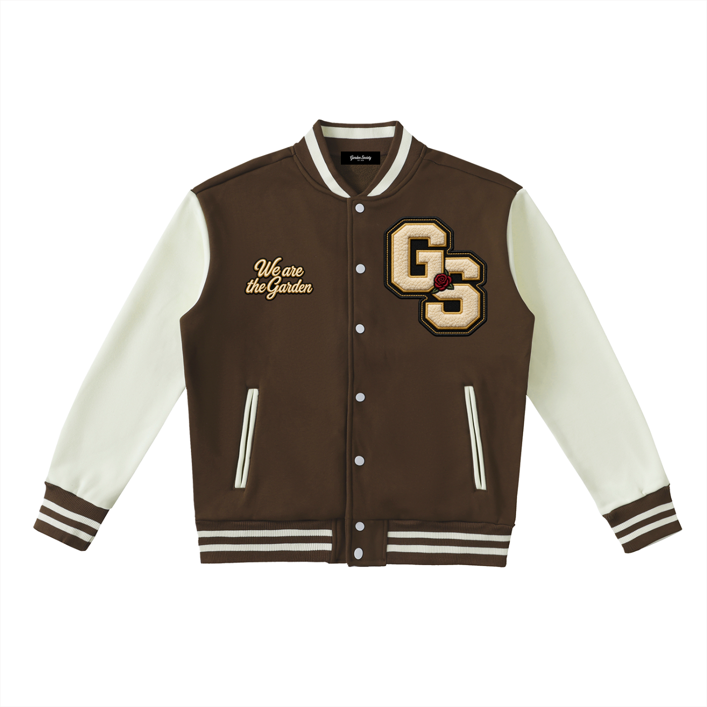 Garden Society Signature Two-Tone Varsity Jacket