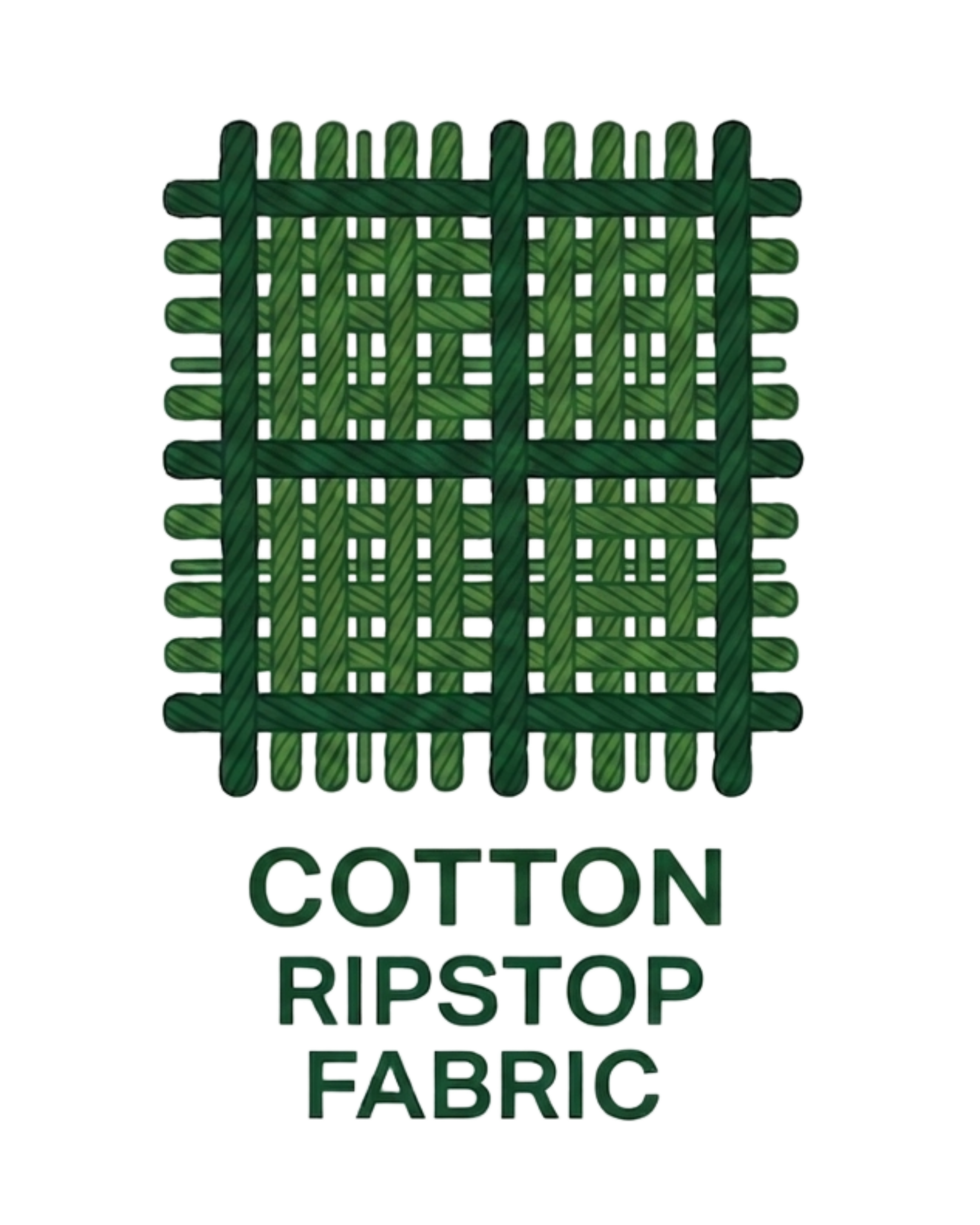 Ripstop cotton fabric