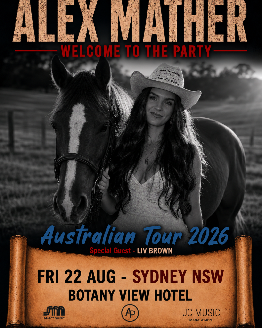 Alex Mather Australian Tour