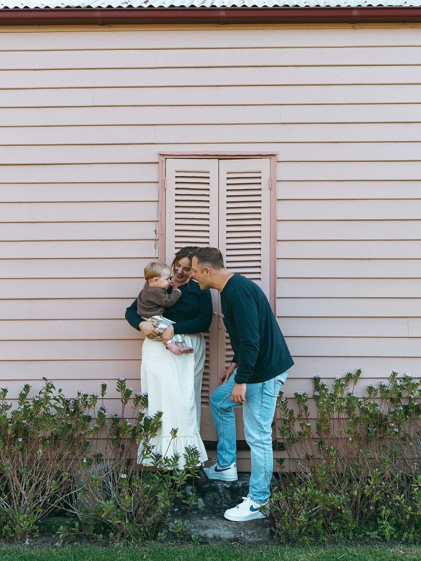 Chasing the last little bit of sun, celebrating one whole year of them 

A year of learning as they go, watching their little one grow, and figuring out this whole parenthood thing together.

Bare feet, golden light, lots of cuddles and a little chao