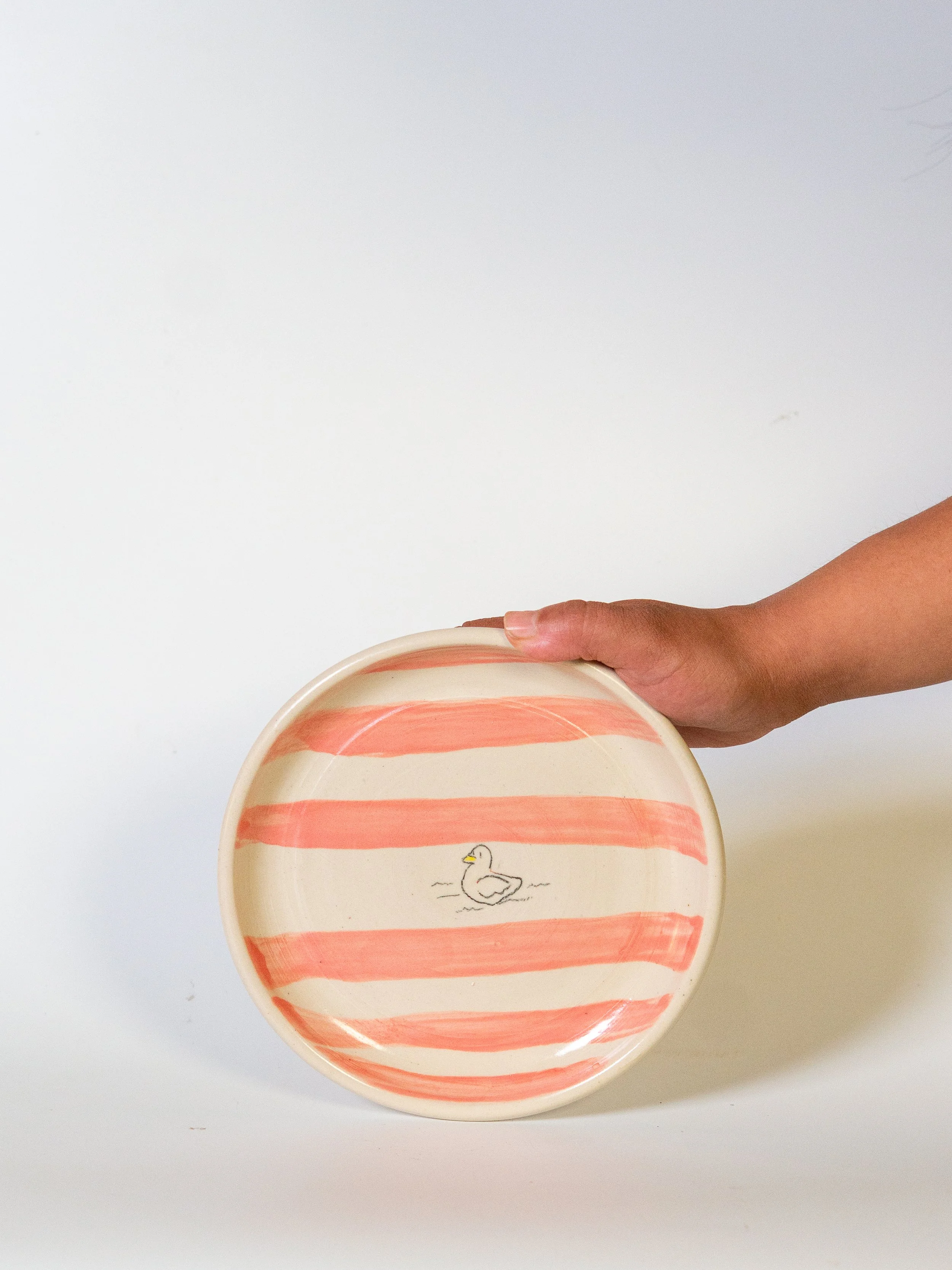 Dessert Plate-Pink