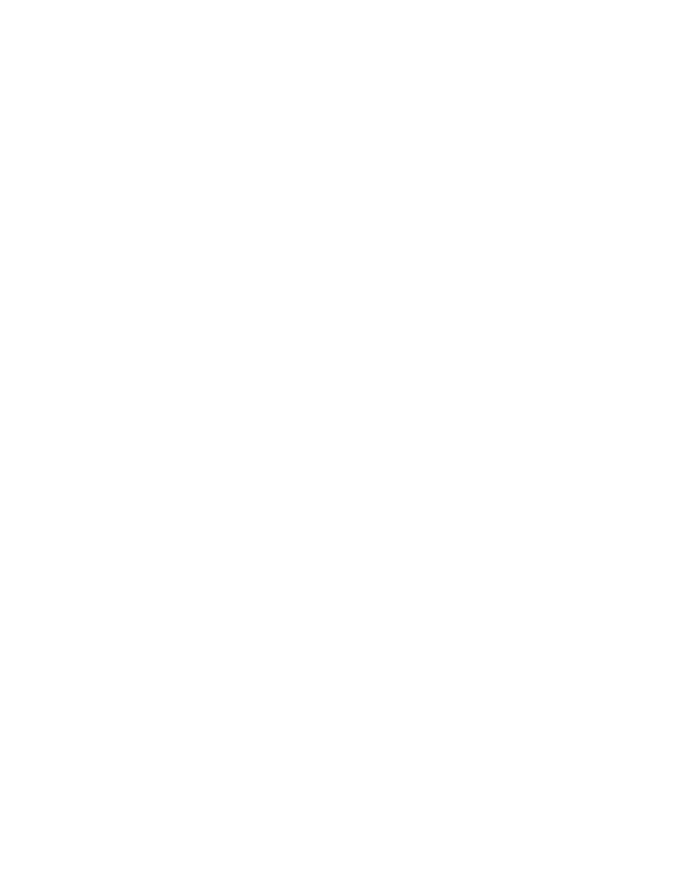 Line drawing of a rose with a stem and two leaves against a black background.