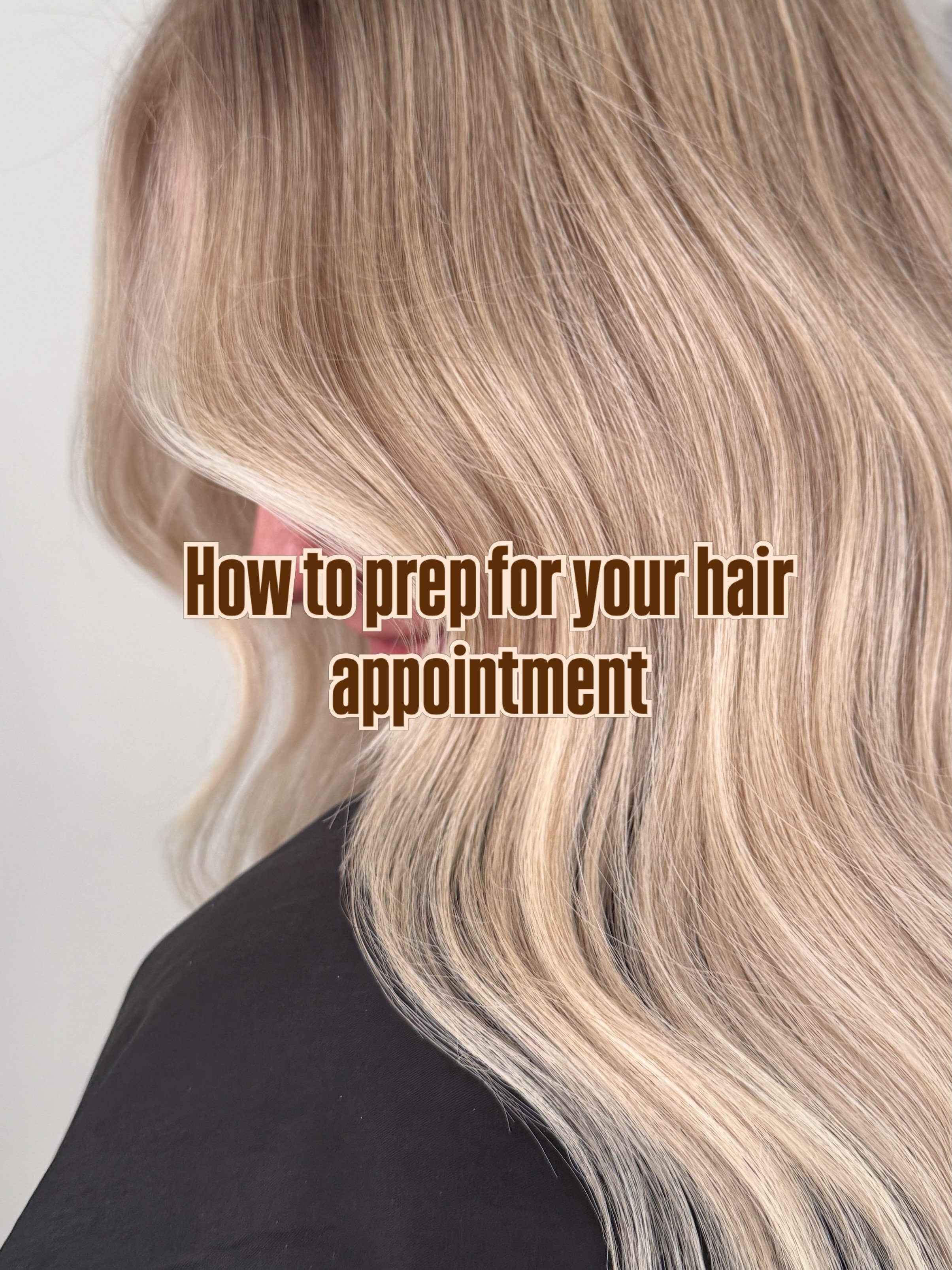 Everyone asks how they should turn up to their appointment, so here it is. 🤍

5 quick things that help us give you the best possible result:

1) Day-old dry hair beats freshly washed
2) Bring a few photos, not just one 
3) Be honest about your hair 