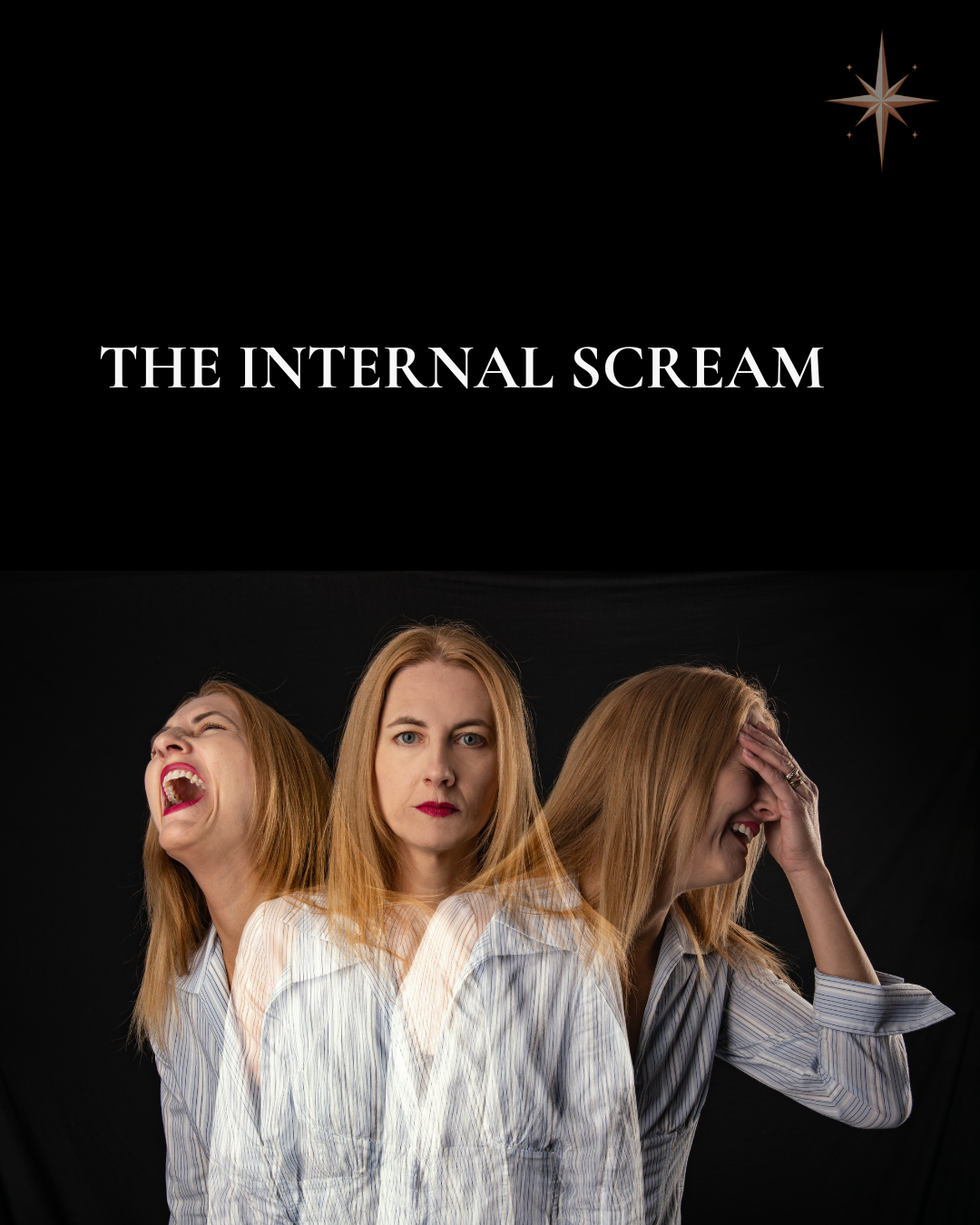 No. 3 // Internal Scream. Some screams 
never leave our mouths.

Only our minds.
