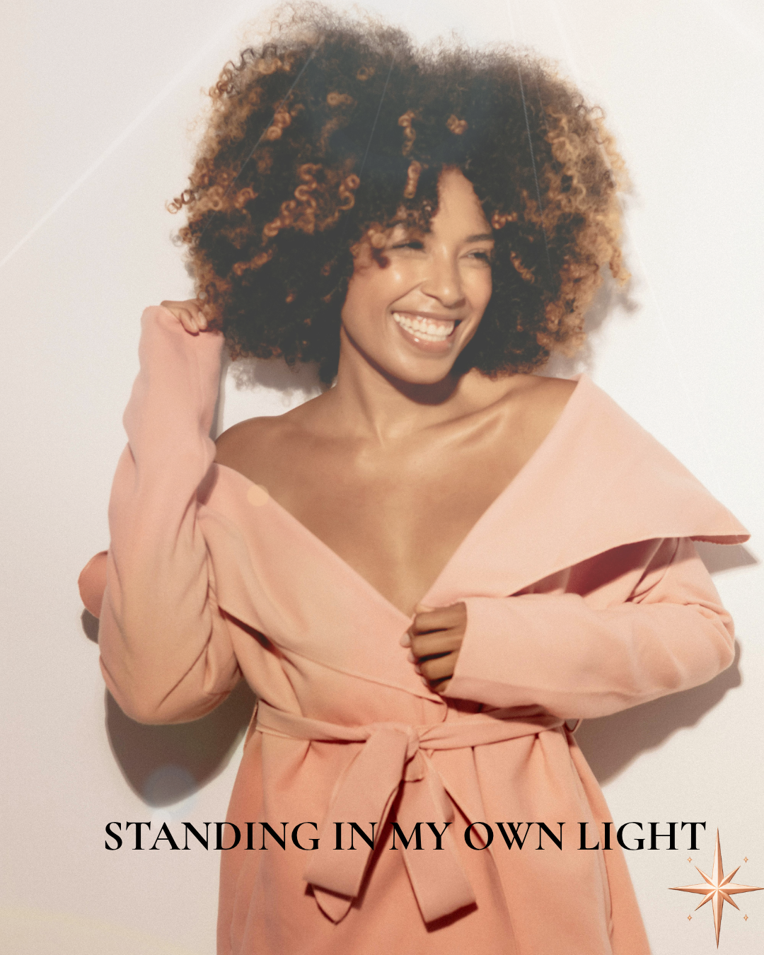 No. 14 // There is a moment when healing is no longer about escaping the darkness. It's about being willing to stand in the light without shrinking. Not because everything is perfect, but because you have finally stopped believing your pain is the tr