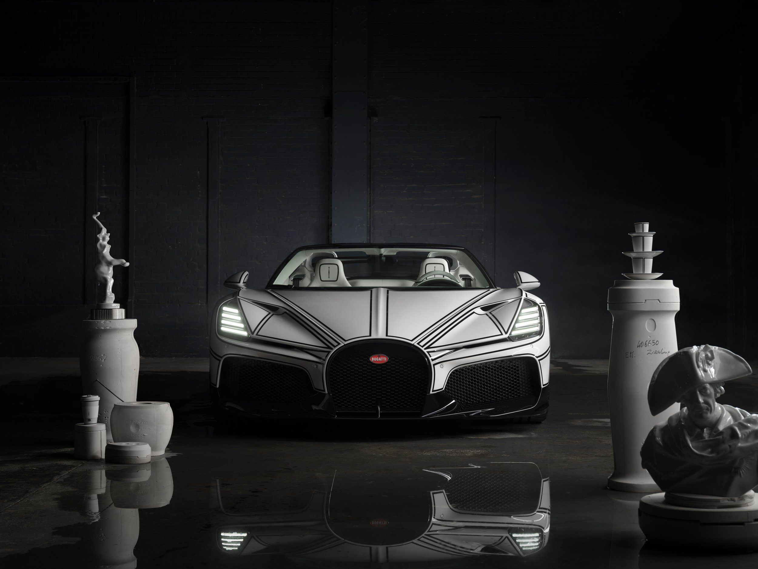 hypercar into a canvas