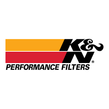 K&N Performance Filters logo with orange, yellow, and red stripes
