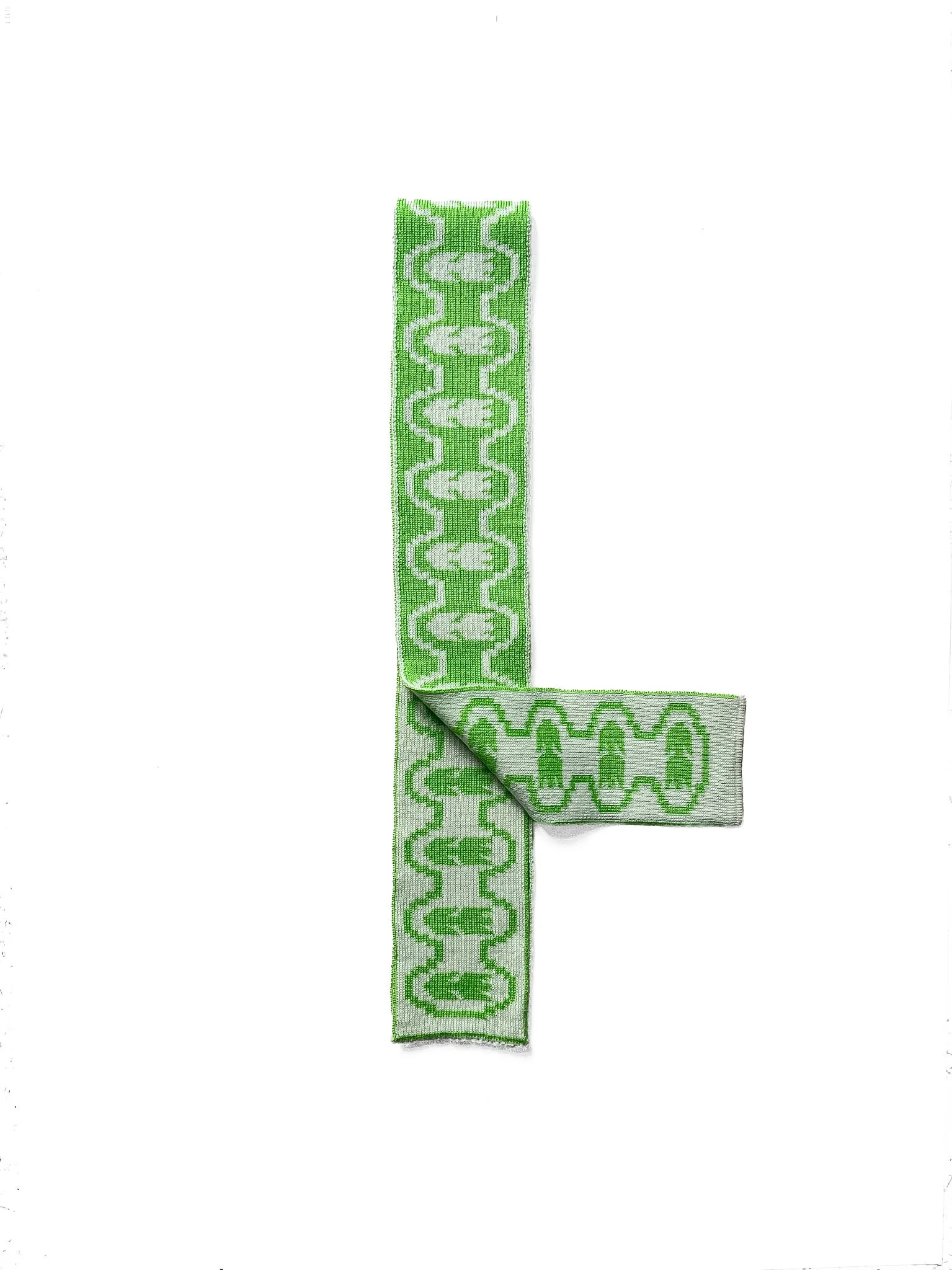 Neon green/White