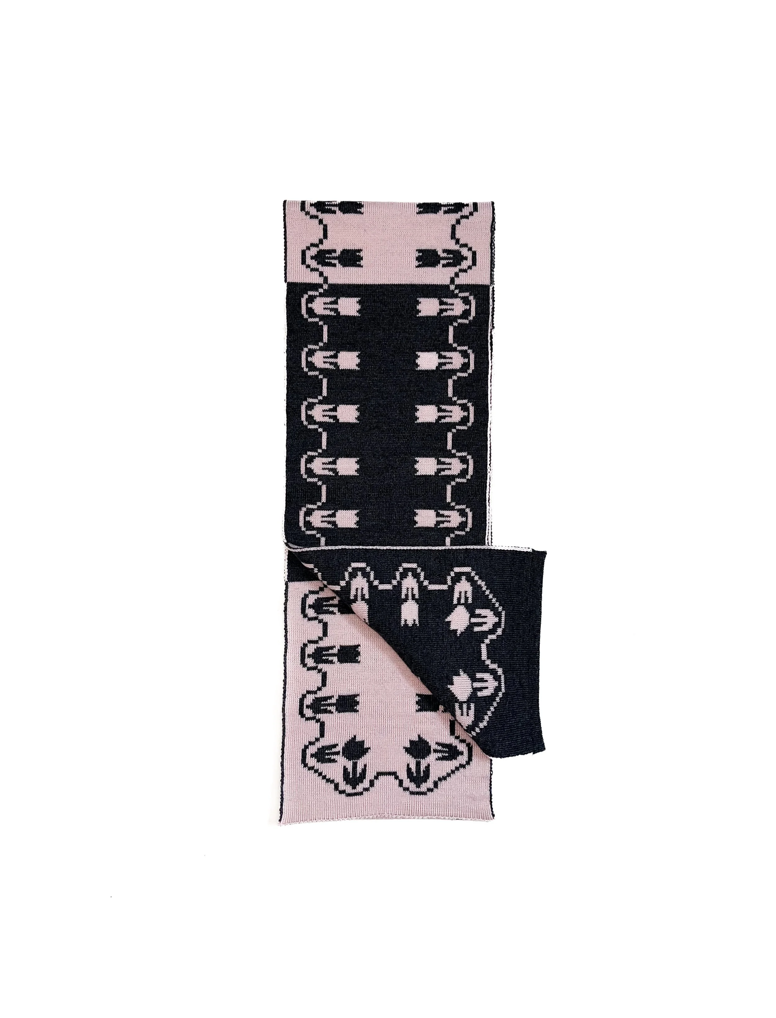 Light pink/Dark grey