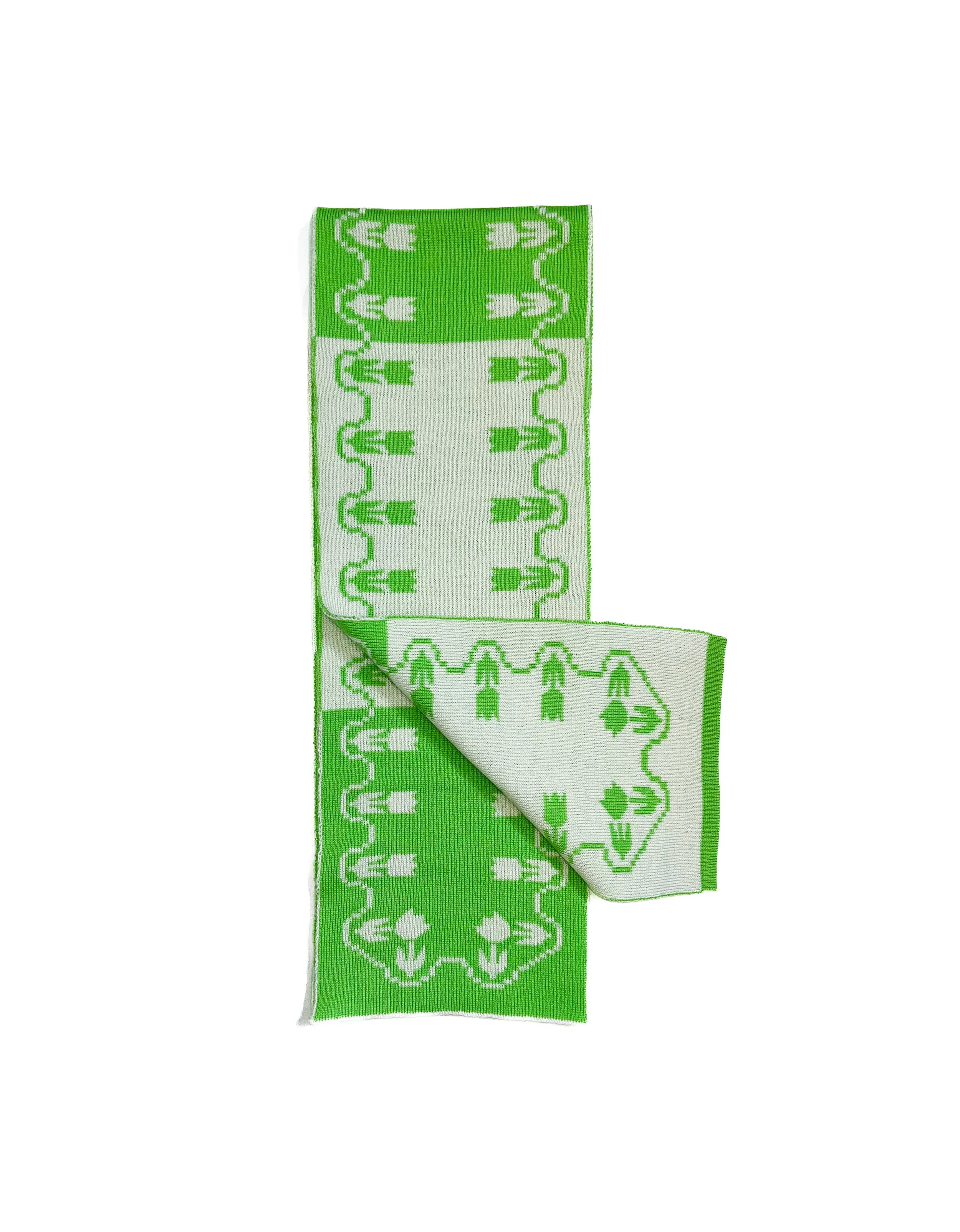 White/Neon Green