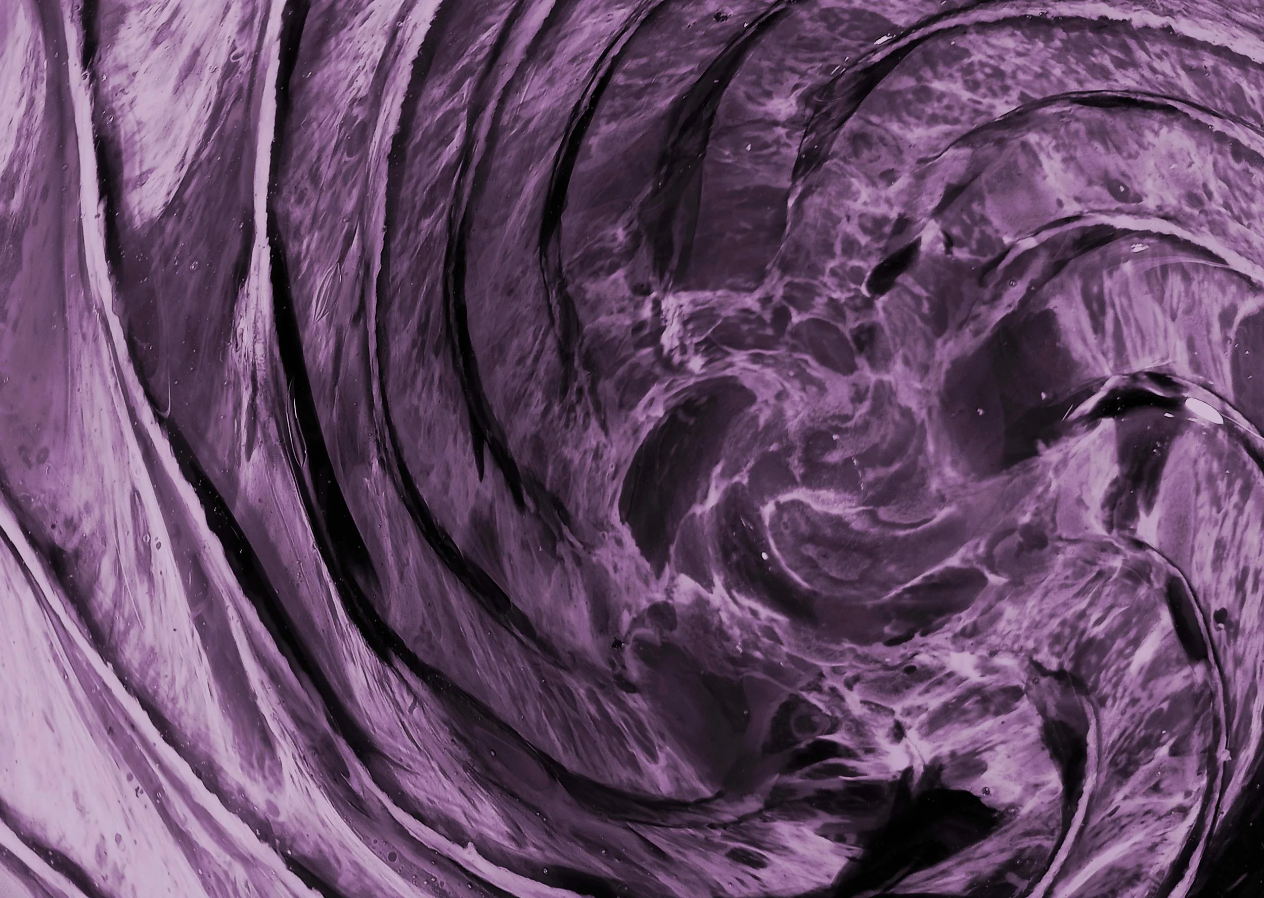 Moodcore P40 abstract glass art print in aubergine tones for interior design projects.