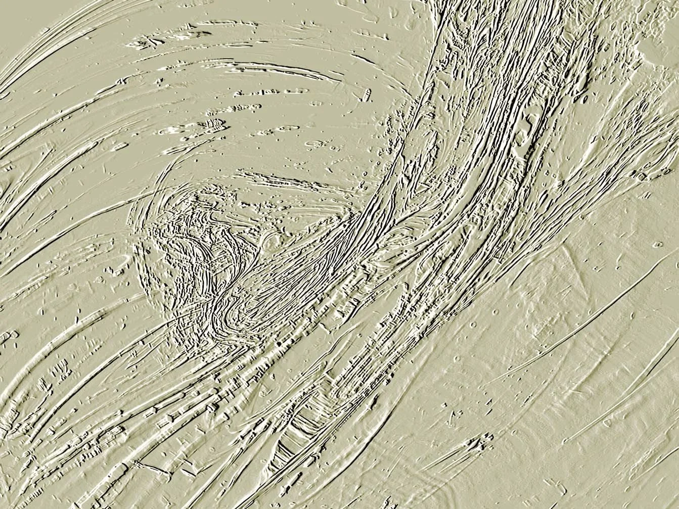 Moodcore P91 textural abstract art print in  warm stone tones for property staging.