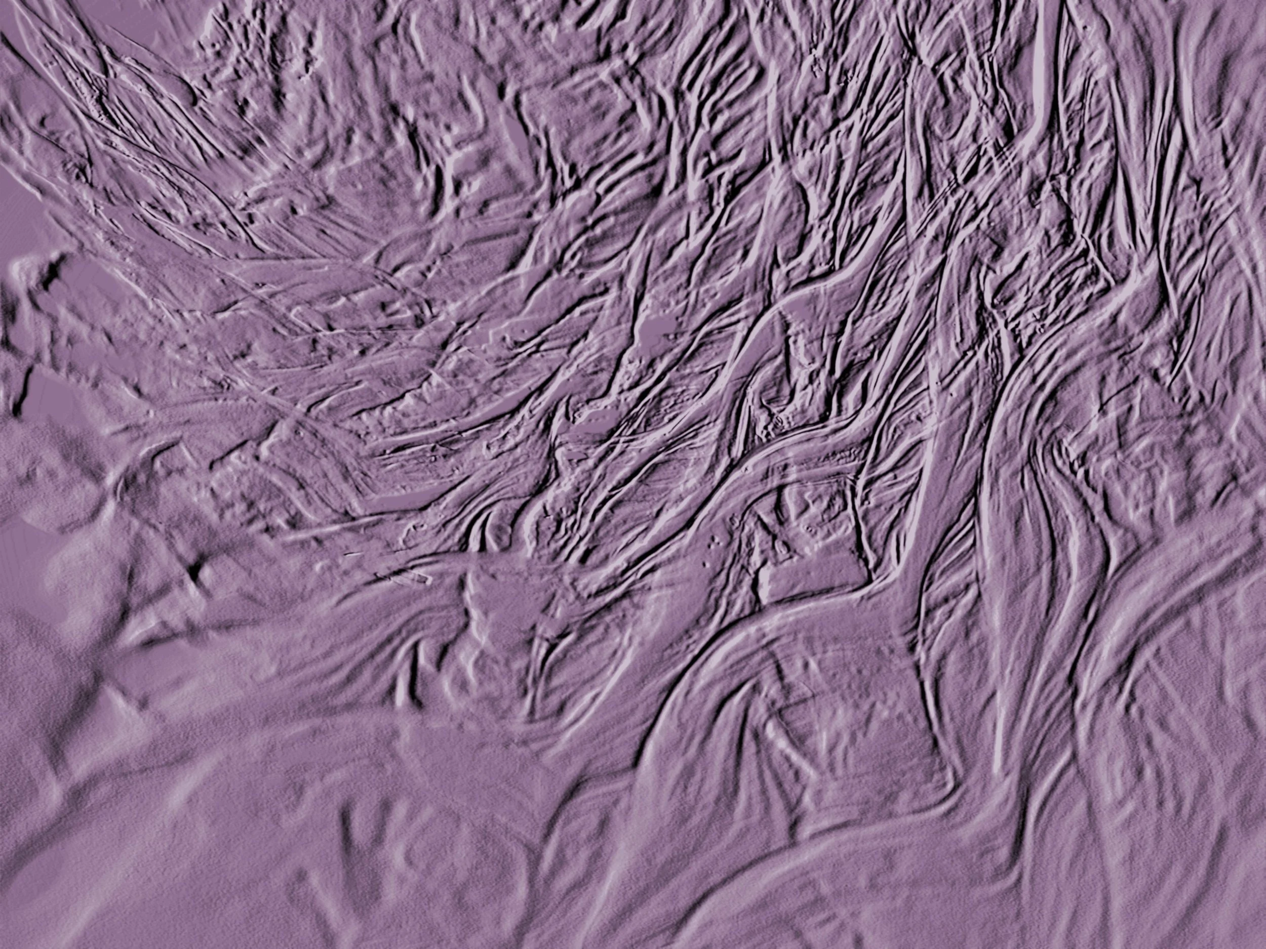 Moodcore P12 relief style abstract wall art print in  auberginetones for interior design projects