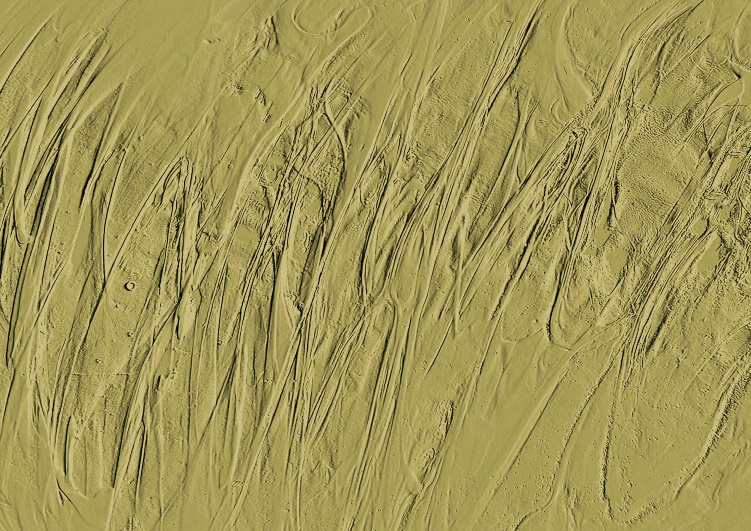 Moodcore P22 relief style abstract wall art print in  ochre tones for interior design projects