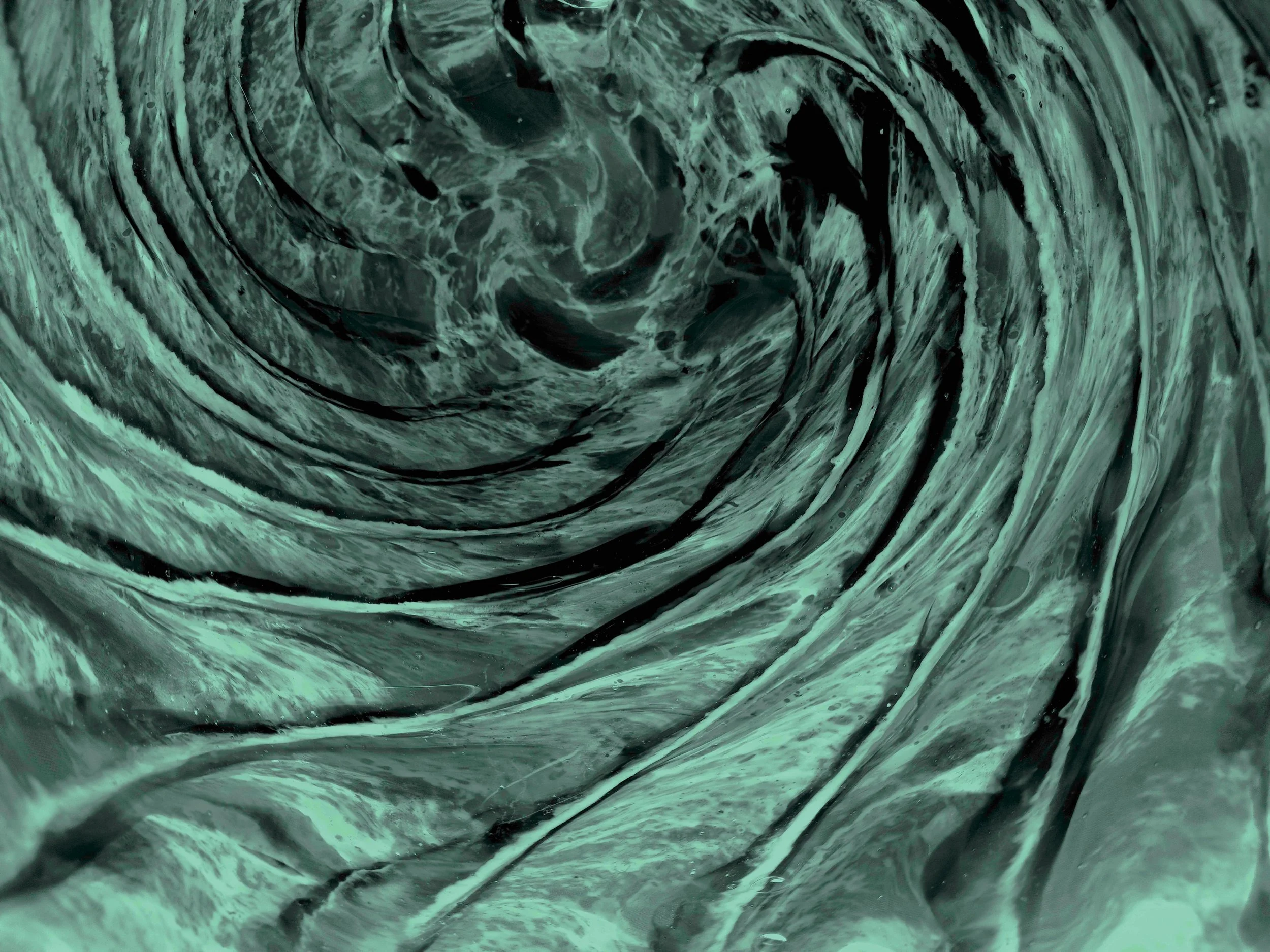 Moodcore P43 abstract glass art print in sage green tones for interior design projects.