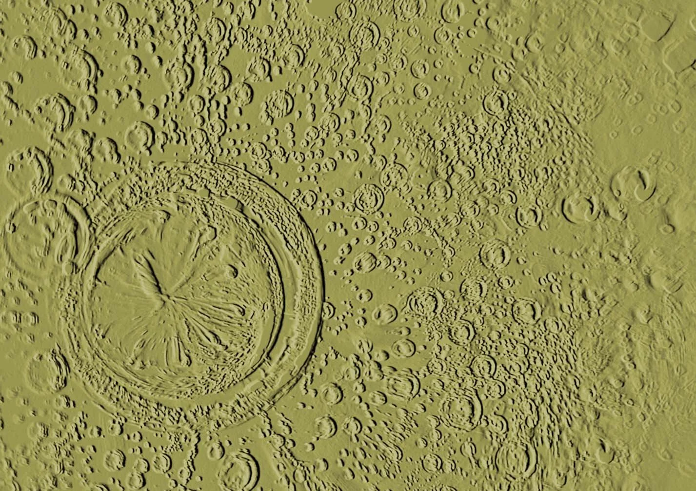 Moodcore P71 relief style abstract wall art print in ochre tones for interior designers.