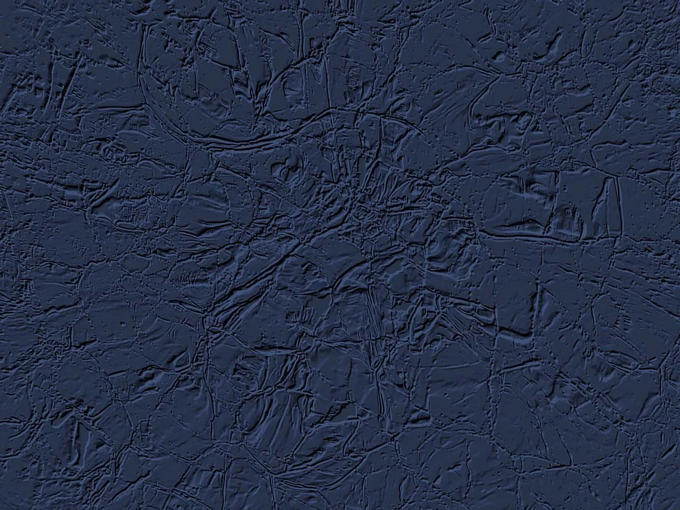 Moodcore P86 relief style abstract wall art print in  steel blue tones for show home interiors.