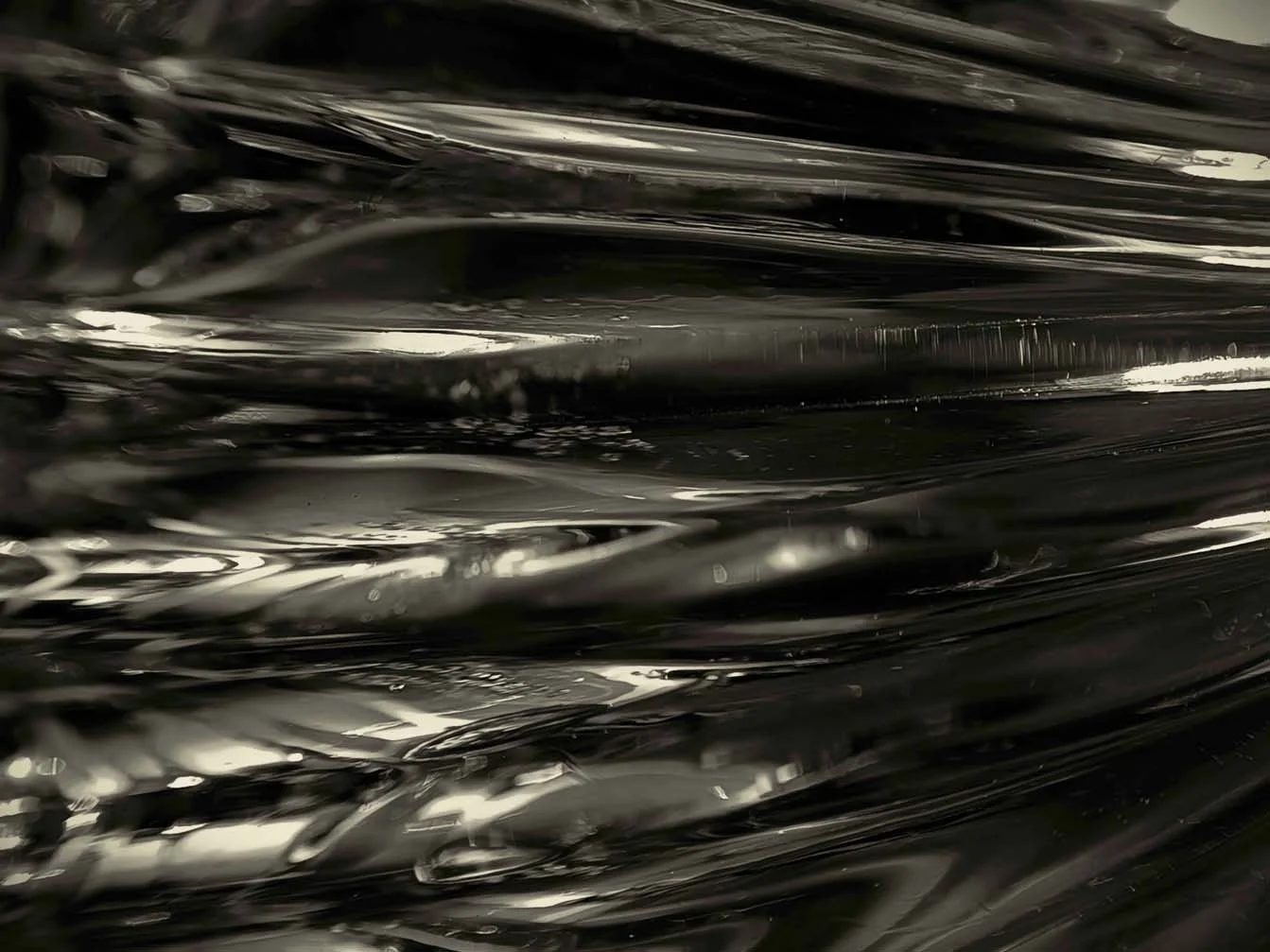 Moodcore P97 abstract glass art print in khaki tones for interior design projects.