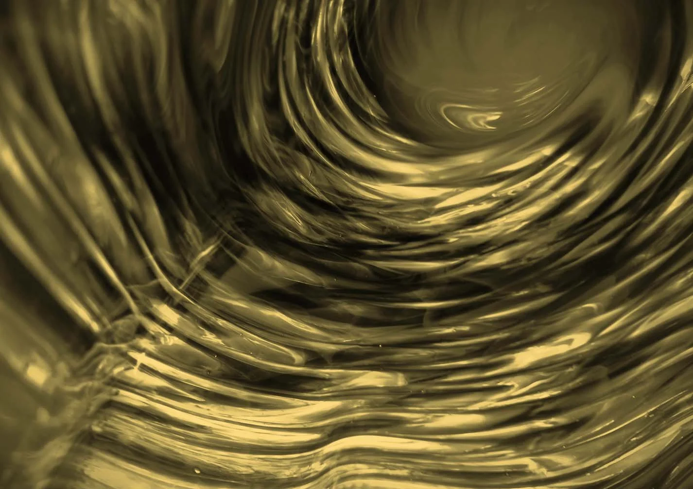Moodcore P23 abstract glass art print in ochre tones for interior design projects.