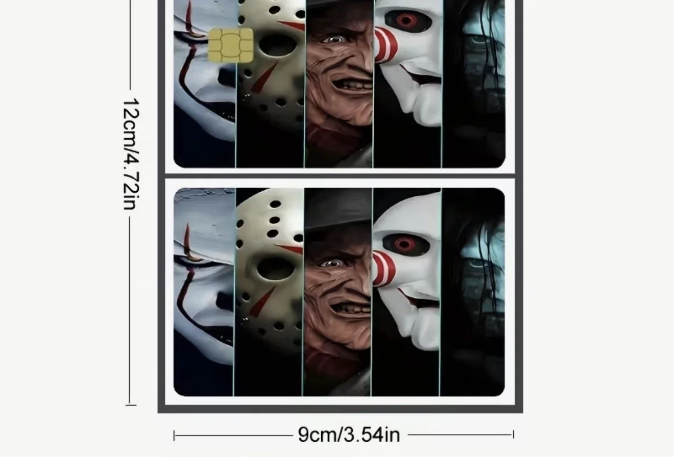 Horror Movie Villain Card Covers
