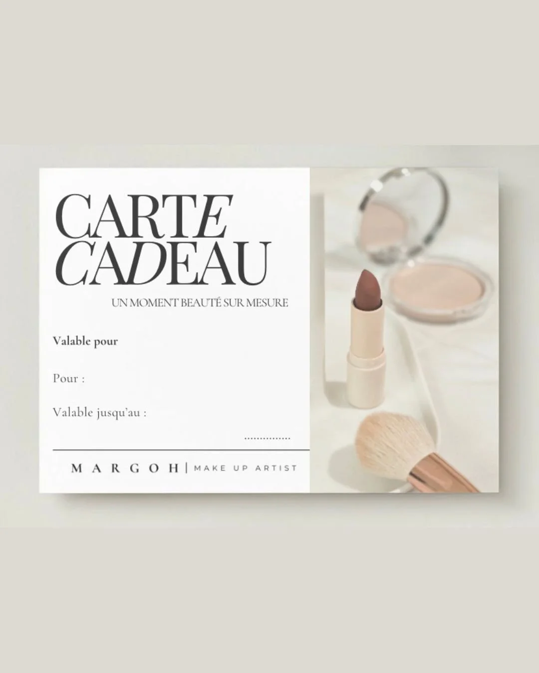 Bon Cadeau Maquillage - Montant libre
