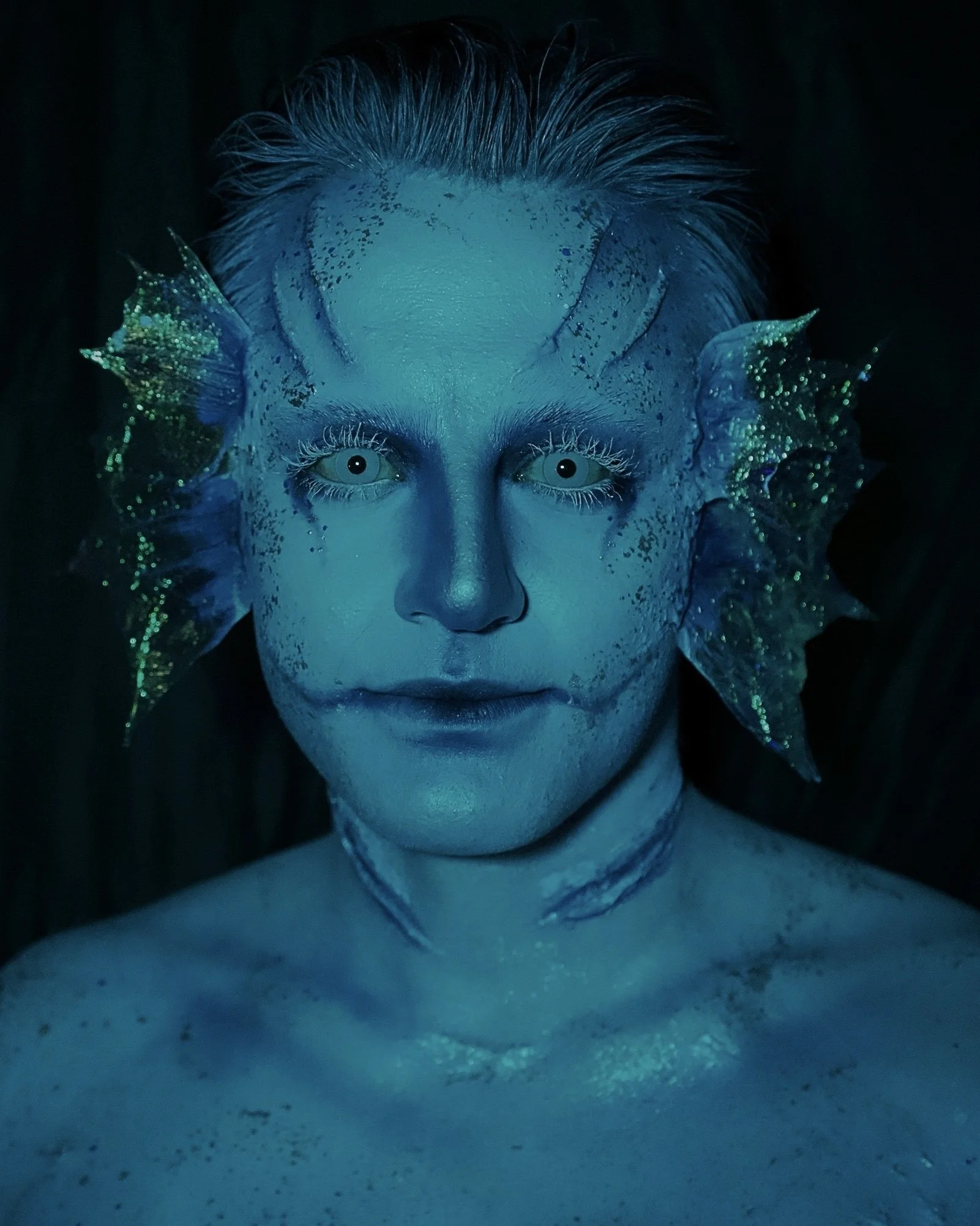 Maquillage artistique pour Halloween sur Lausanne