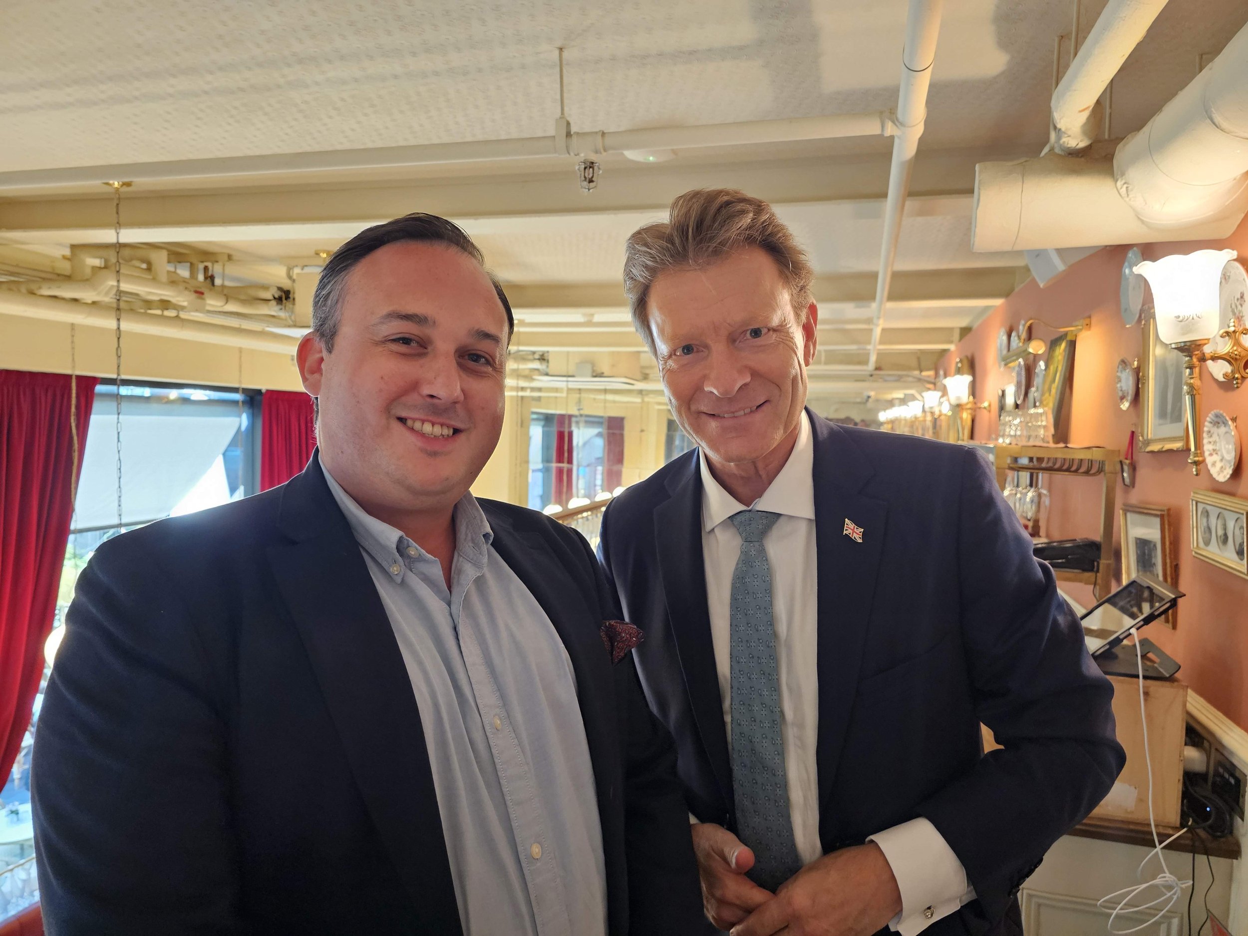 Financial services briefing with Reform UK's Business, Trade and Energy spokesman, Richard Tice MP