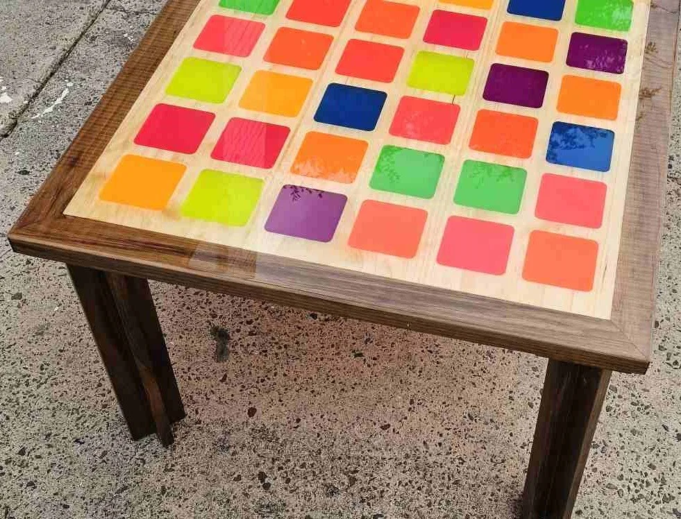 Bright Neon Glow Resin Coffee Table.jpeg