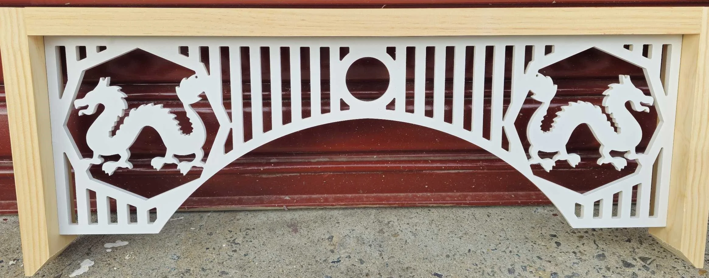 6  Alive with Dragons -Custom Internal Wall Arches | Outta Timber