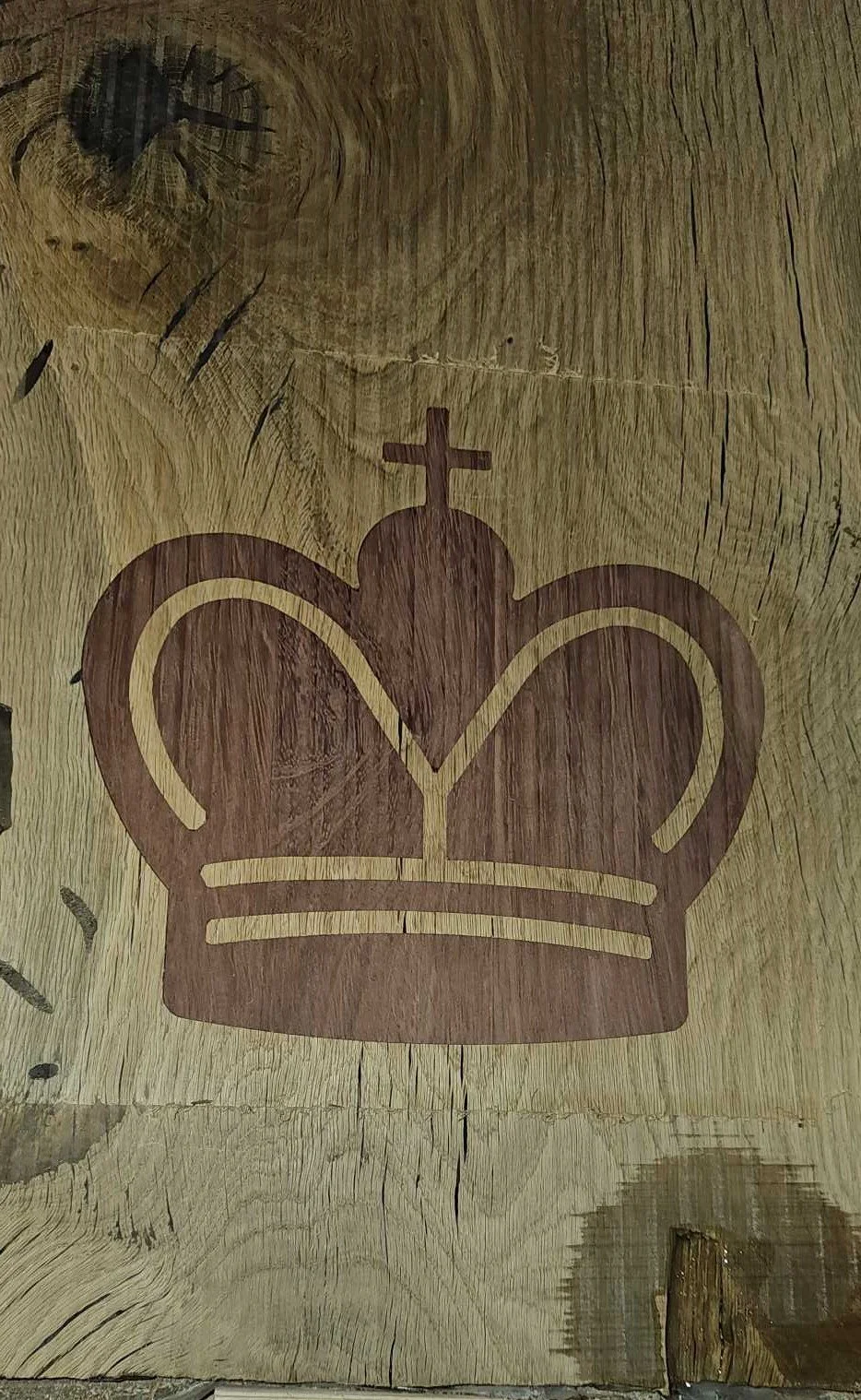 Crowned King of Chess  Gameboard Coffee Table inlay.jpeg