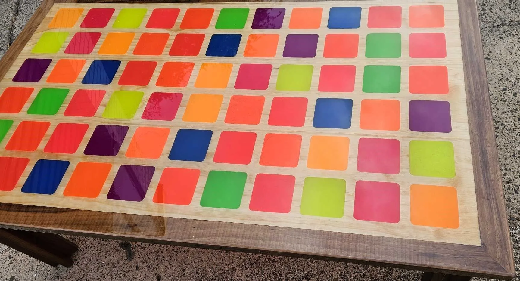 Bright Neon Glow Resin Coffee Table 2.jpeg