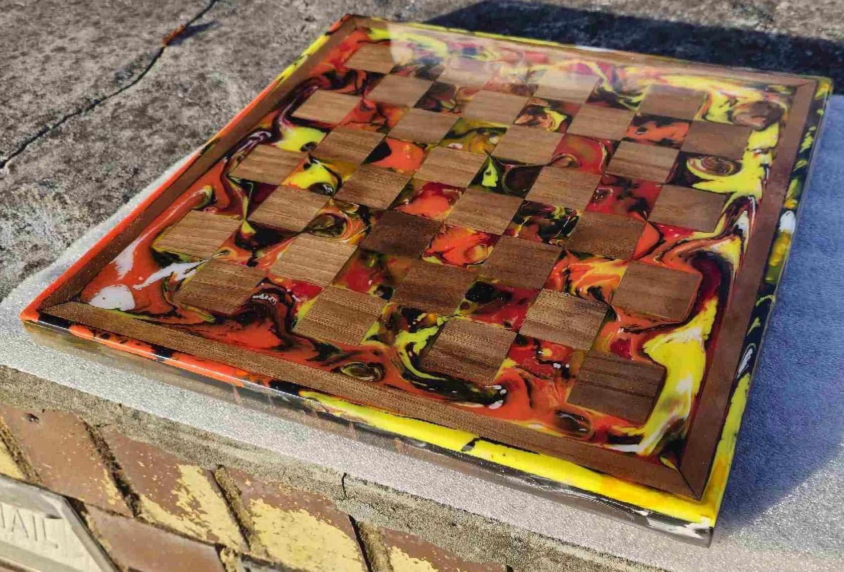 Double-Sided Forge By Fire Chess Board – Premium American Black Walnut 2.jpeg