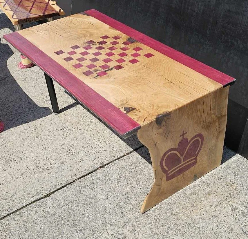 Crowned King of Chess  Gameboard Coffee Table 7.jpeg