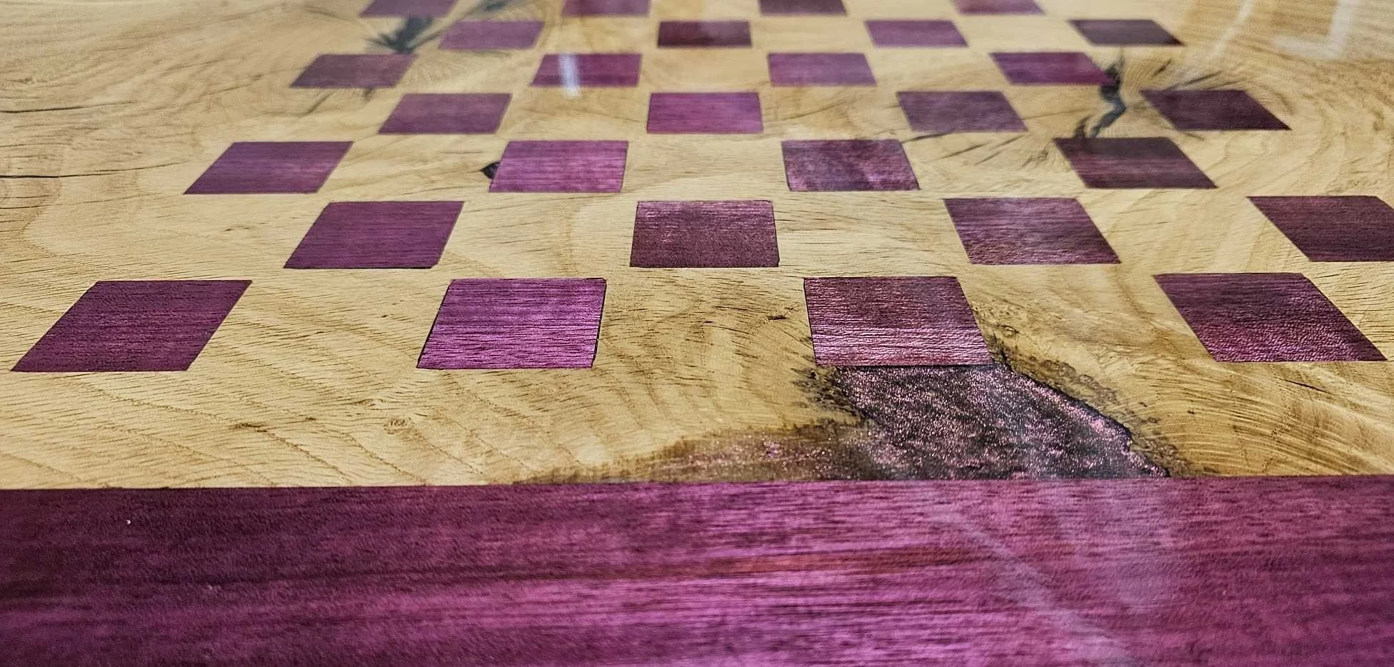 Crowned King of Chess  Gameboard Coffee Table