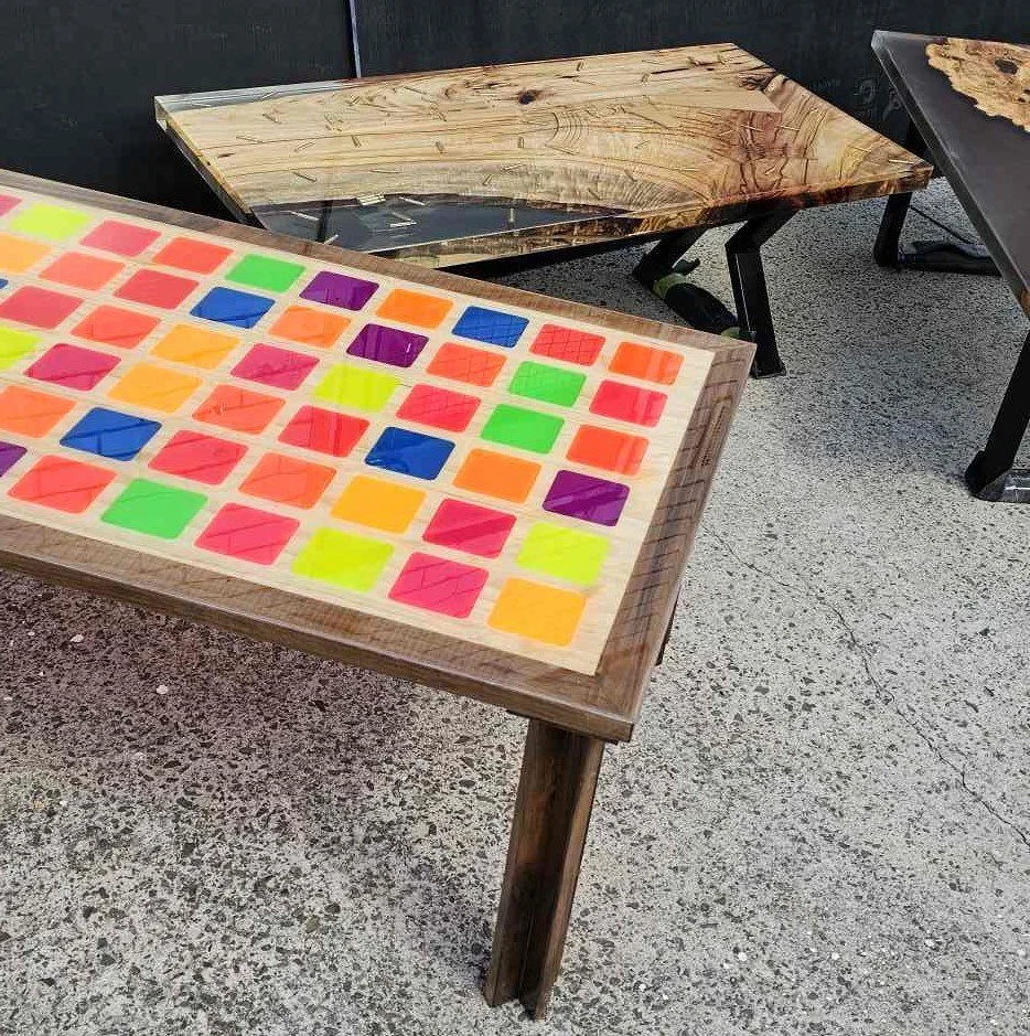 Bright Neon Glow Resin Coffee Table 3.jpeg