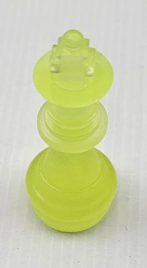 Bright Sun Yellow Chess Set