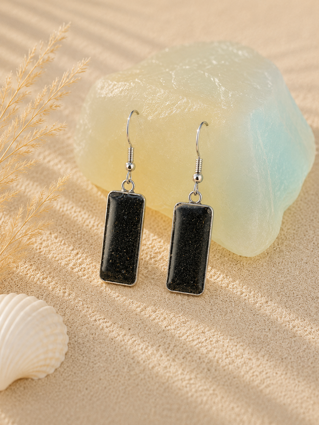 Muriwai Black Sand Earrings