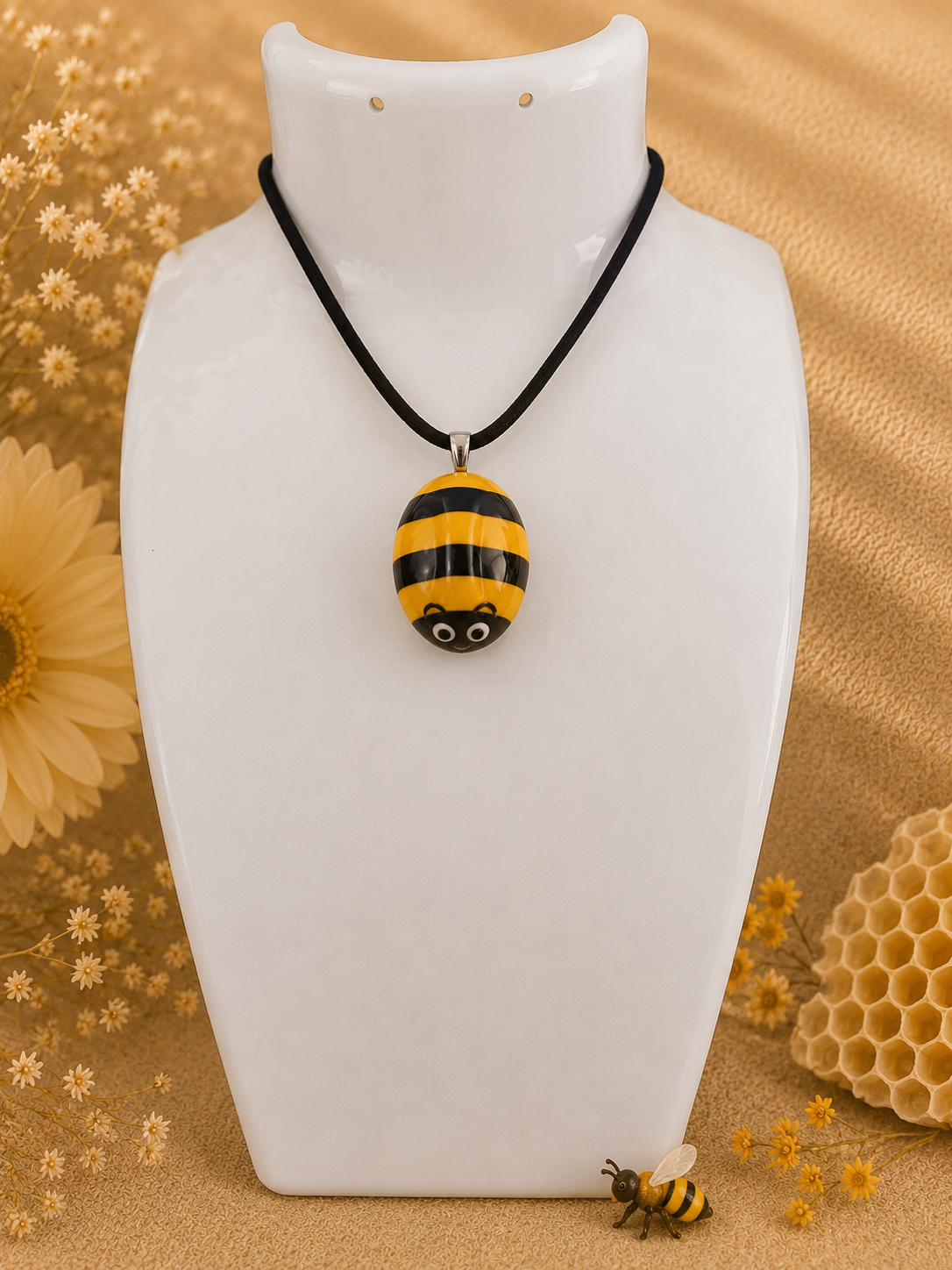 Bee Rock Necklace