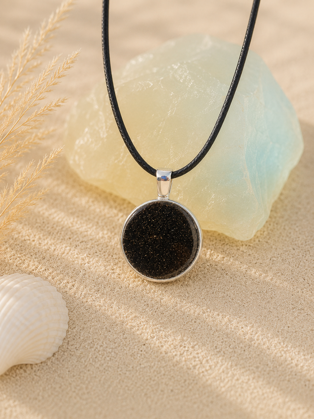 Muriwai Black Sand Medium size Pendant
