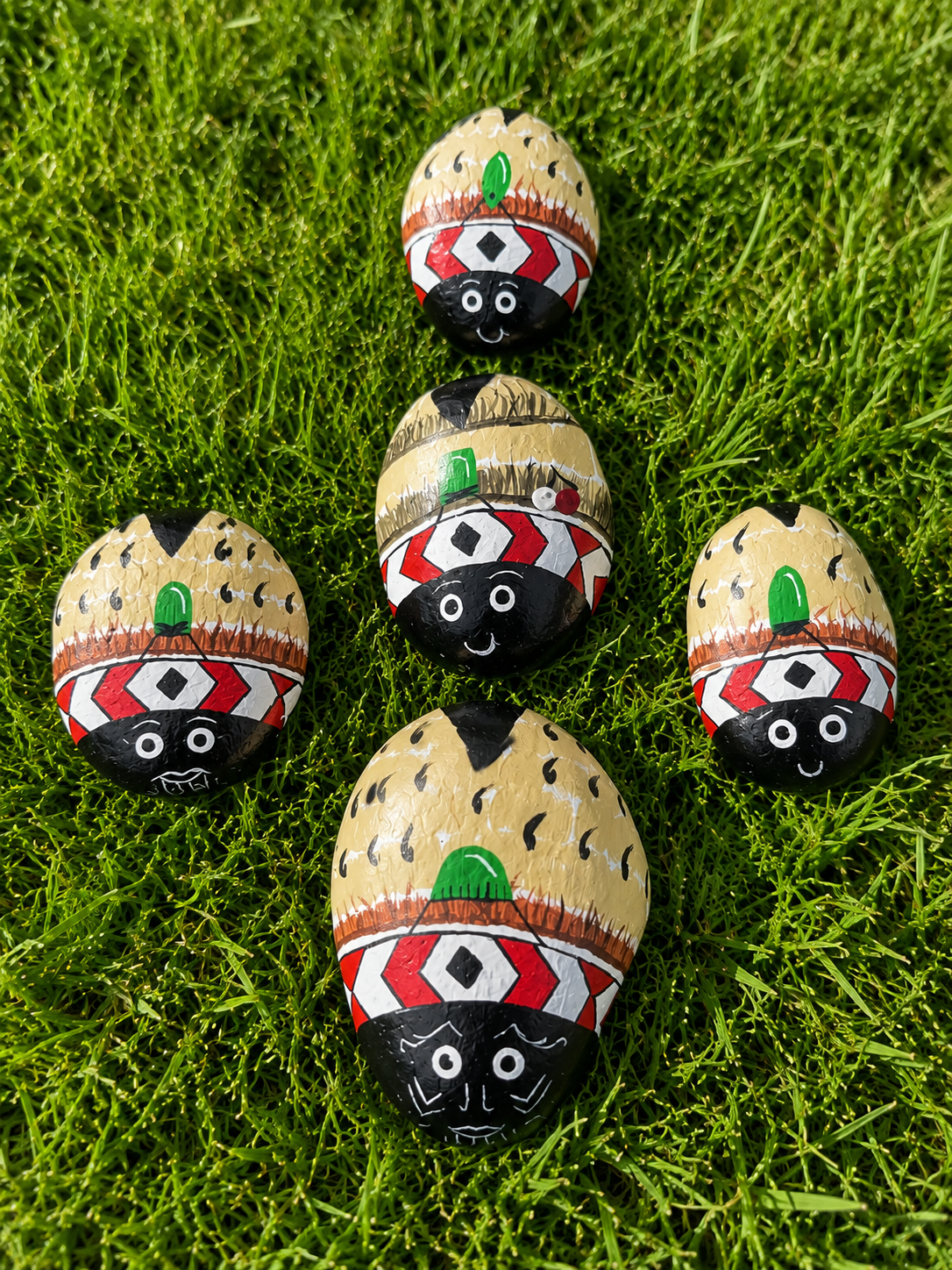 Maori Hand painted Rocks