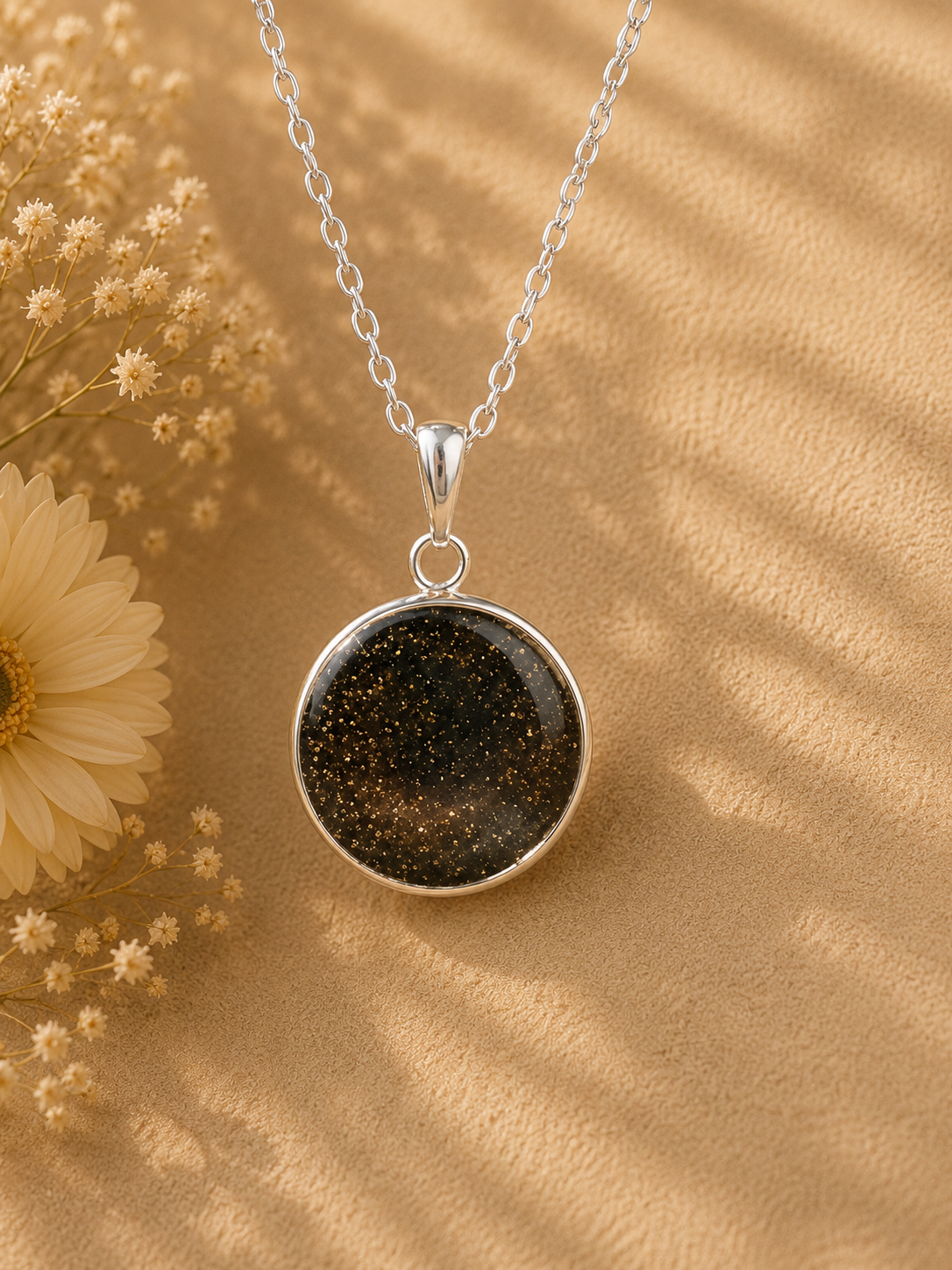 Muriwai Beach keepsake necklace